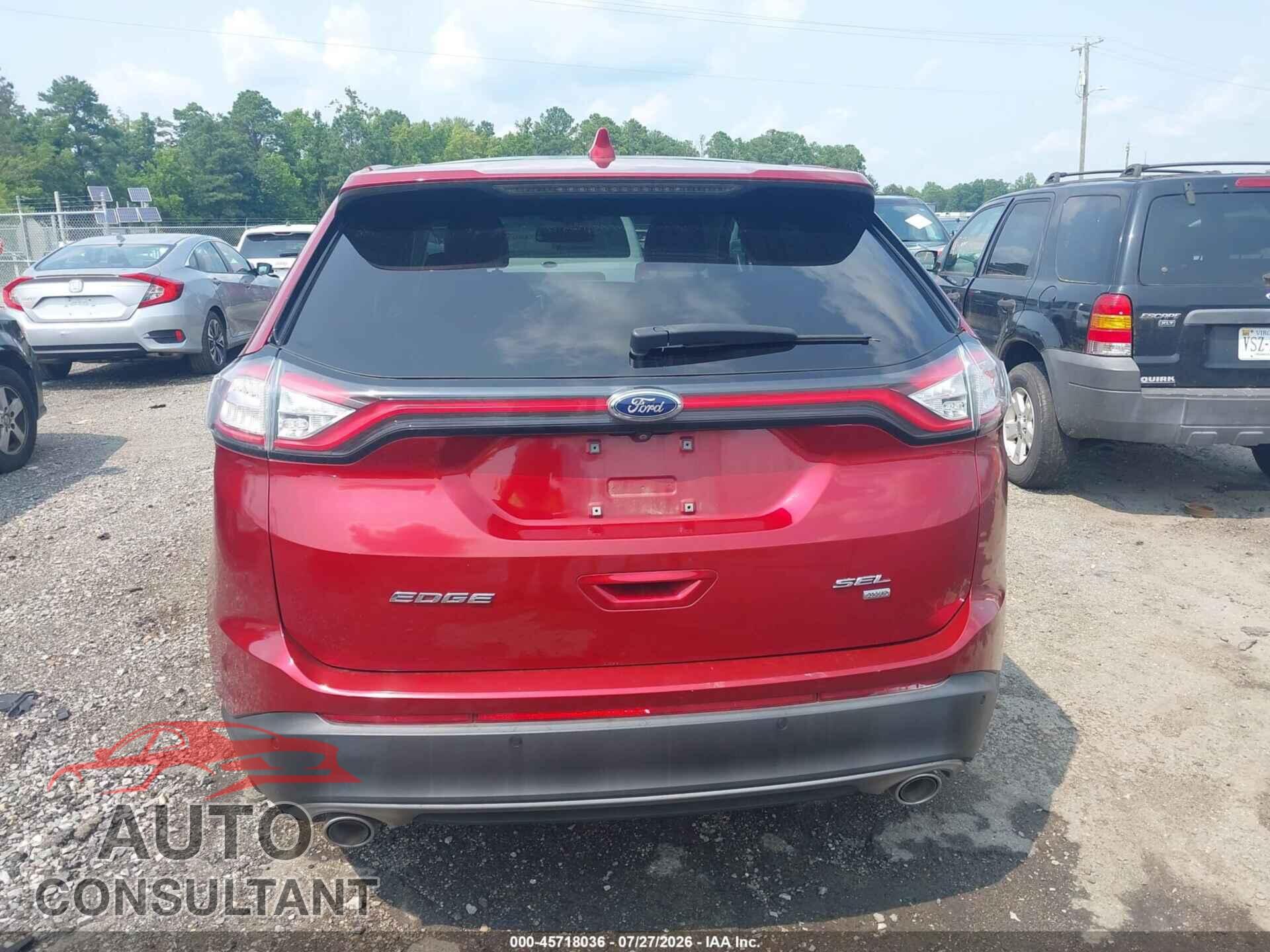 FORD EDGE 2017 - 2FMPK4J80HBB78484