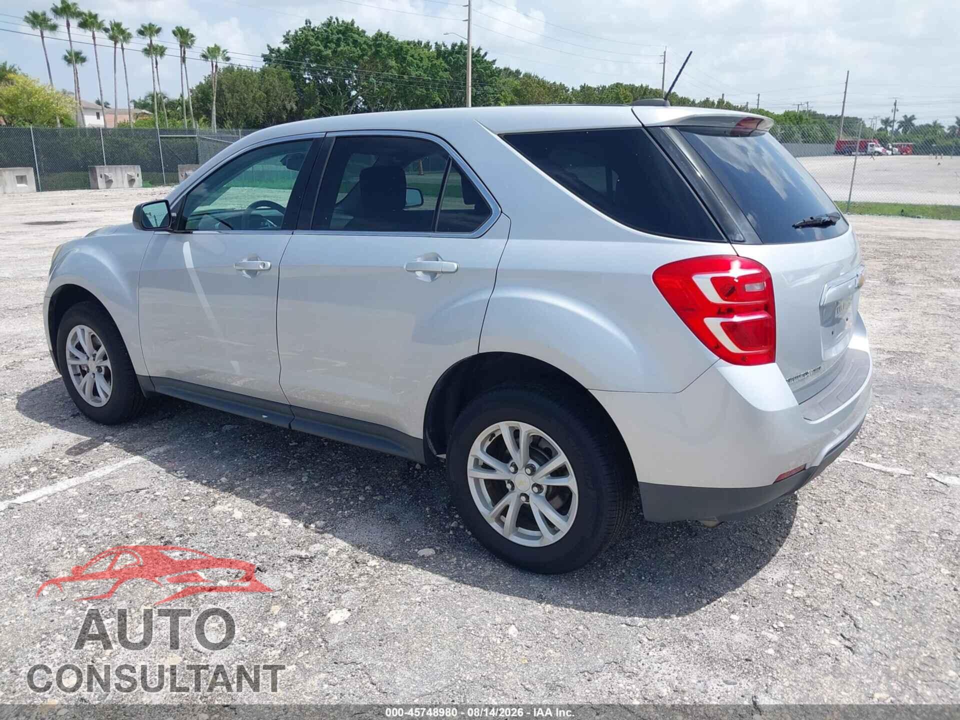 CHEVROLET EQUINOX 2017 - 2GNFLEEK5H6327741