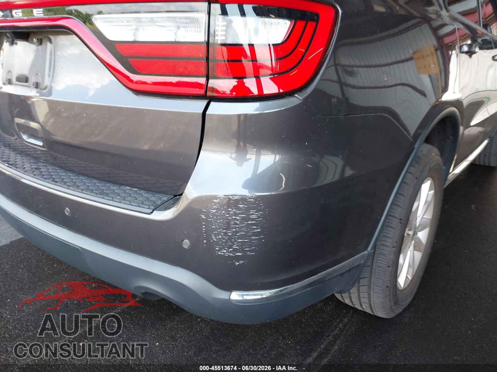DODGE DURANGO 2019 - 1C4RDJAG6KC839746
