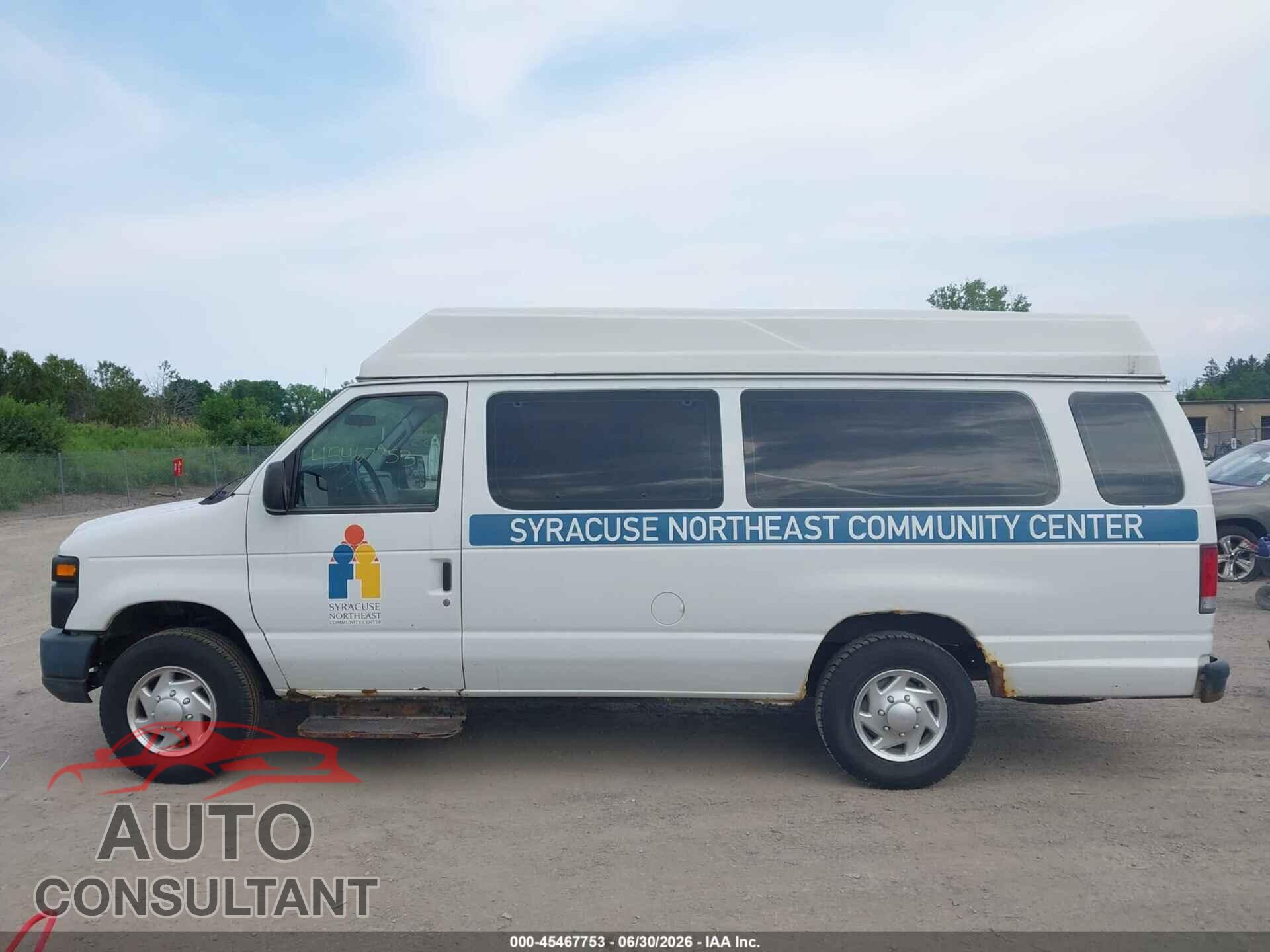 FORD E-250 2012 - 1FTNS2EW6CDA47331