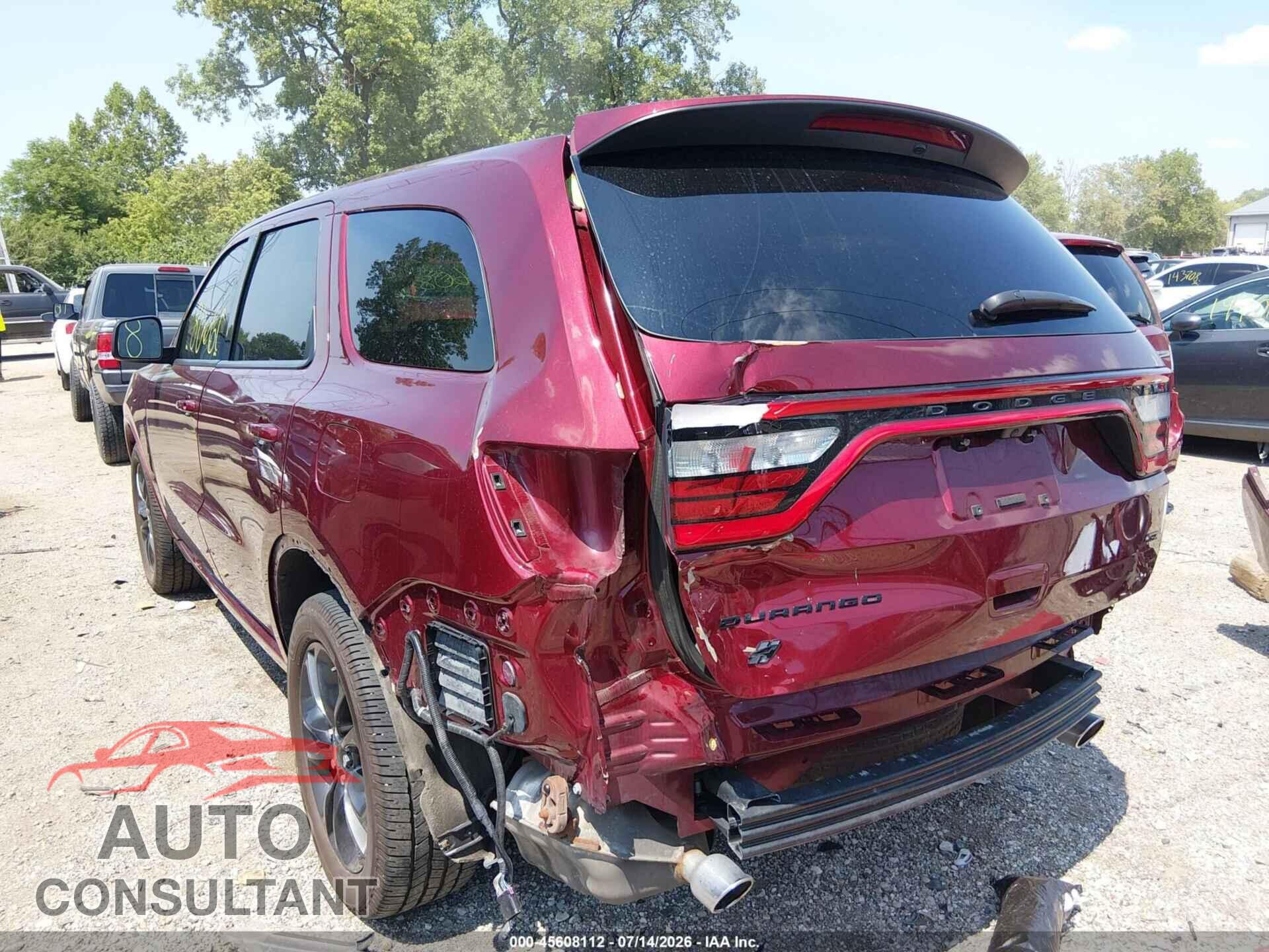 DODGE DURANGO 2021 - 1C4RDJDG7MC837454