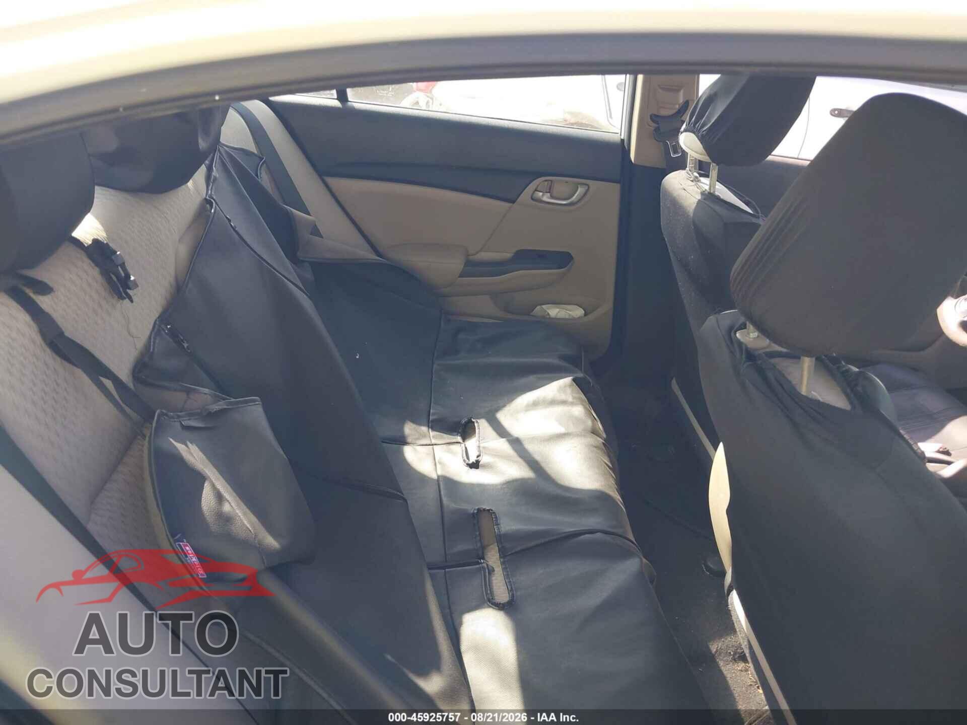 HONDA CIVIC 2014 - 19XFB2F51EE007721