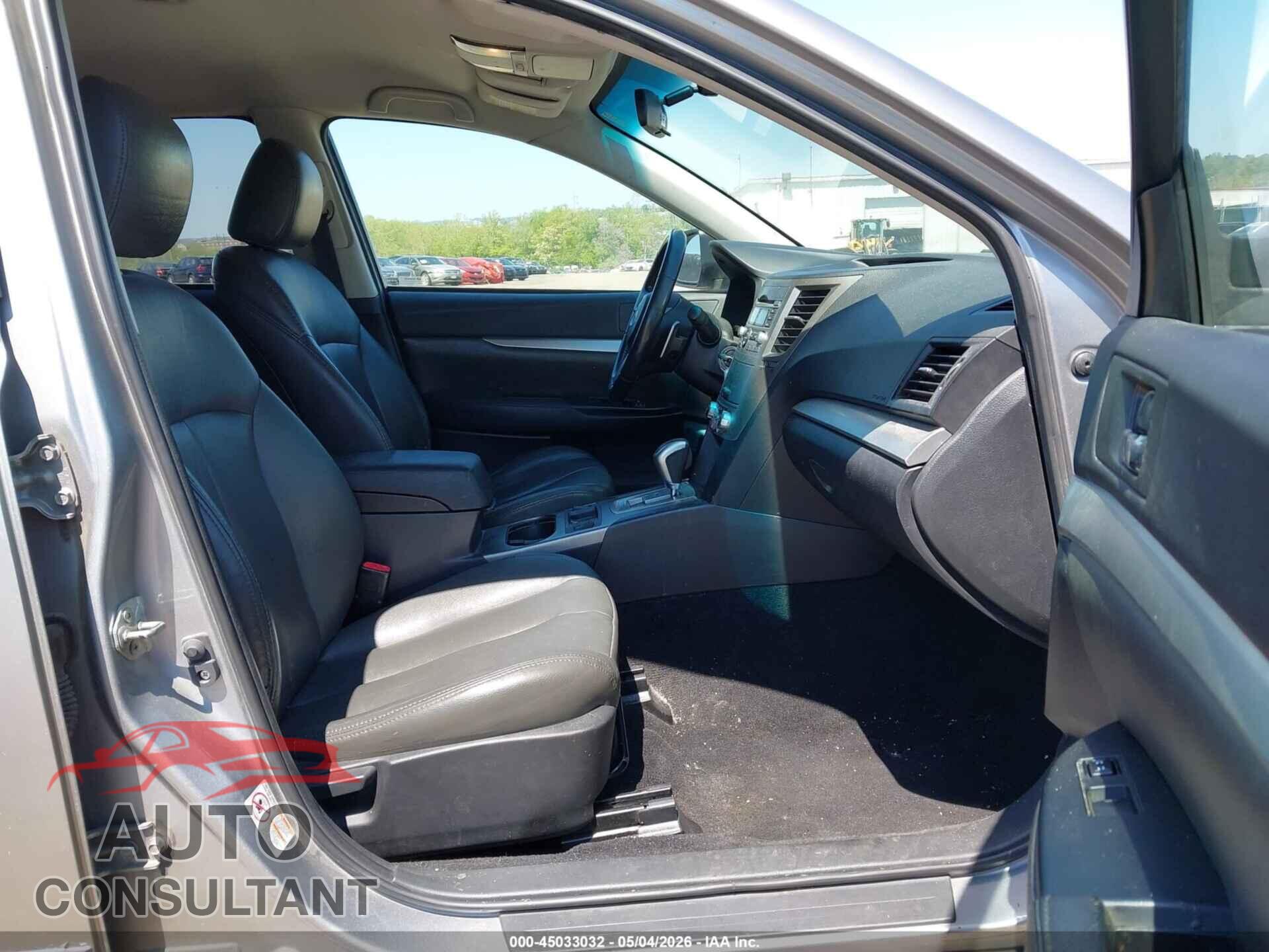 SUBARU OUTBACK 2011 - 4S4BRBCC3B3394302