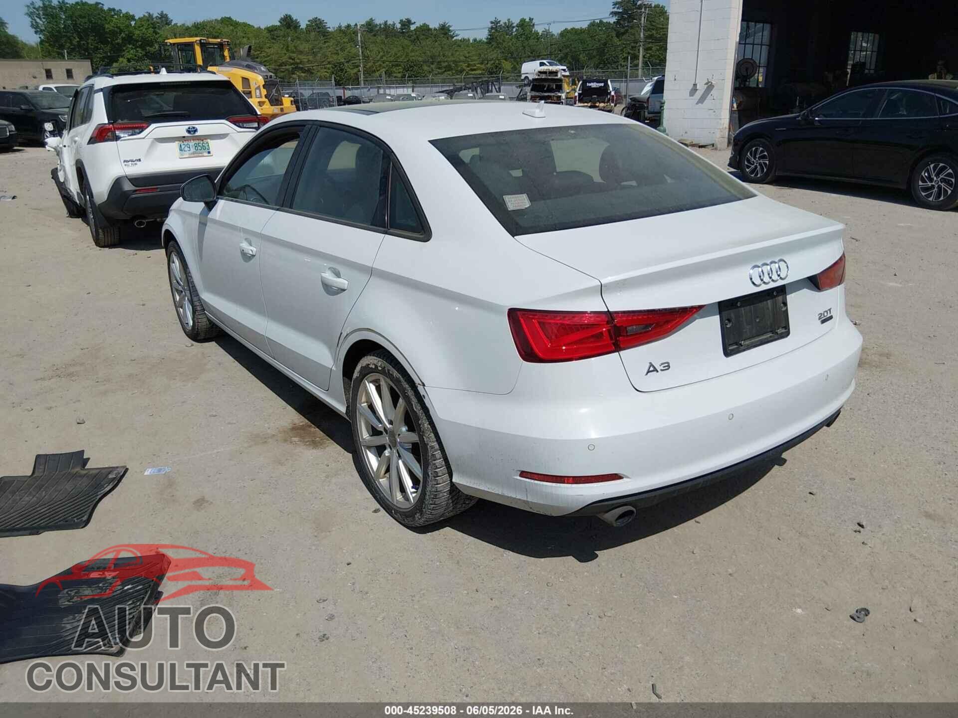AUDI A3 2015 - WAUBFGFF9F1141127