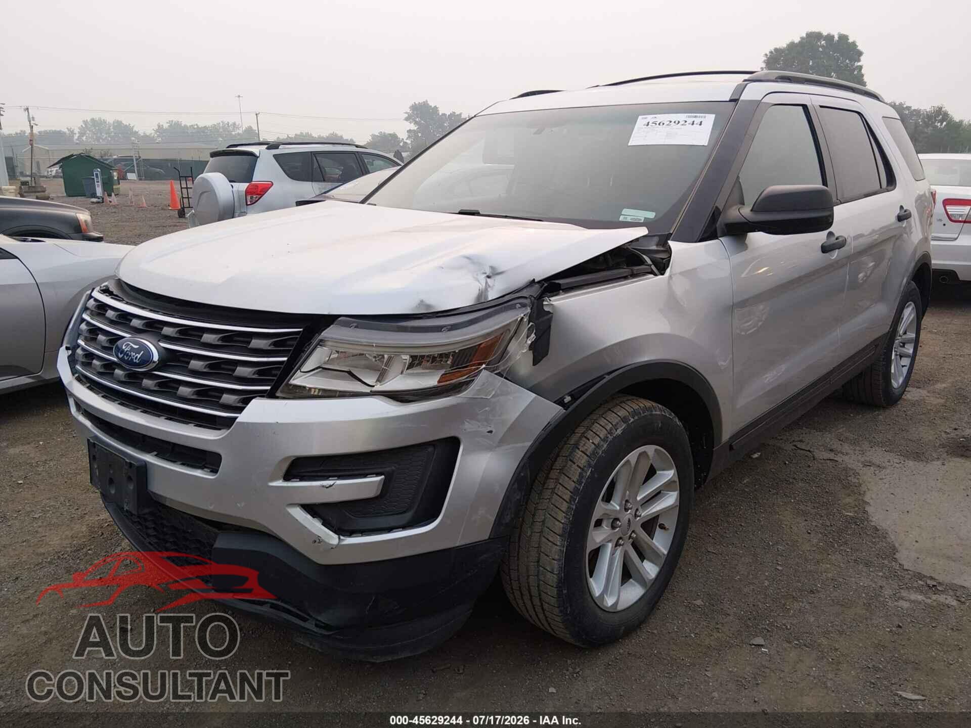 FORD EXPLORER 2017 - 1FM5K7B84HGD08038