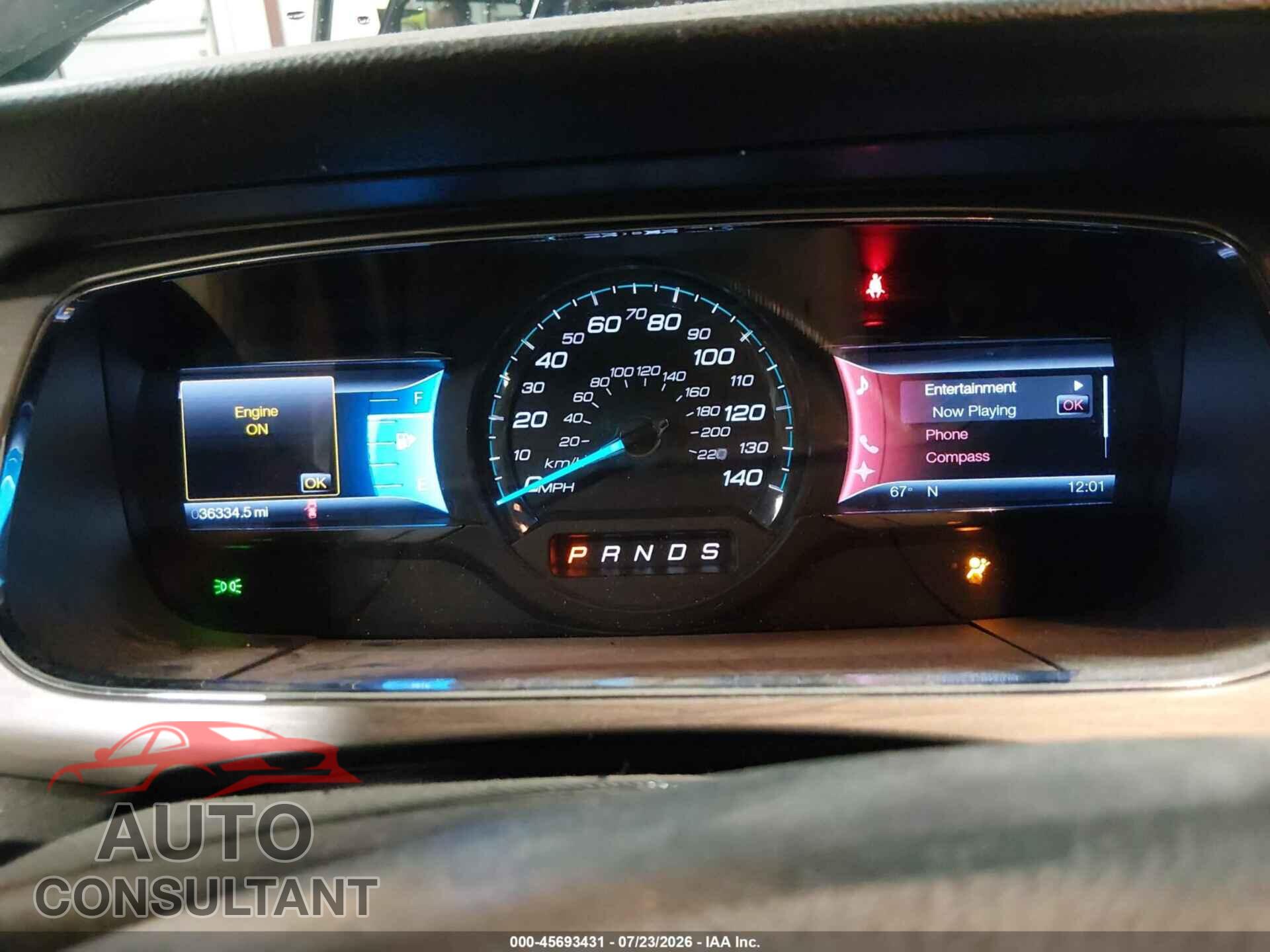 FORD TAURUS 2013 - 1FAHP2E85DG154165