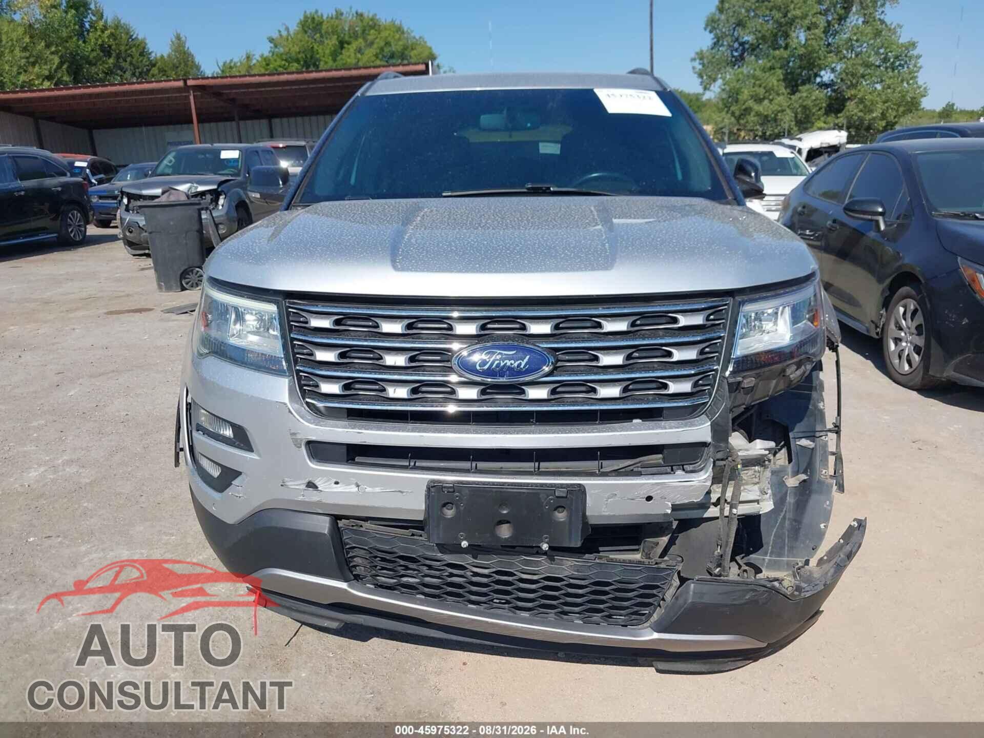 FORD EXPLORER 2016 - 1FM5K7D83GGB06593