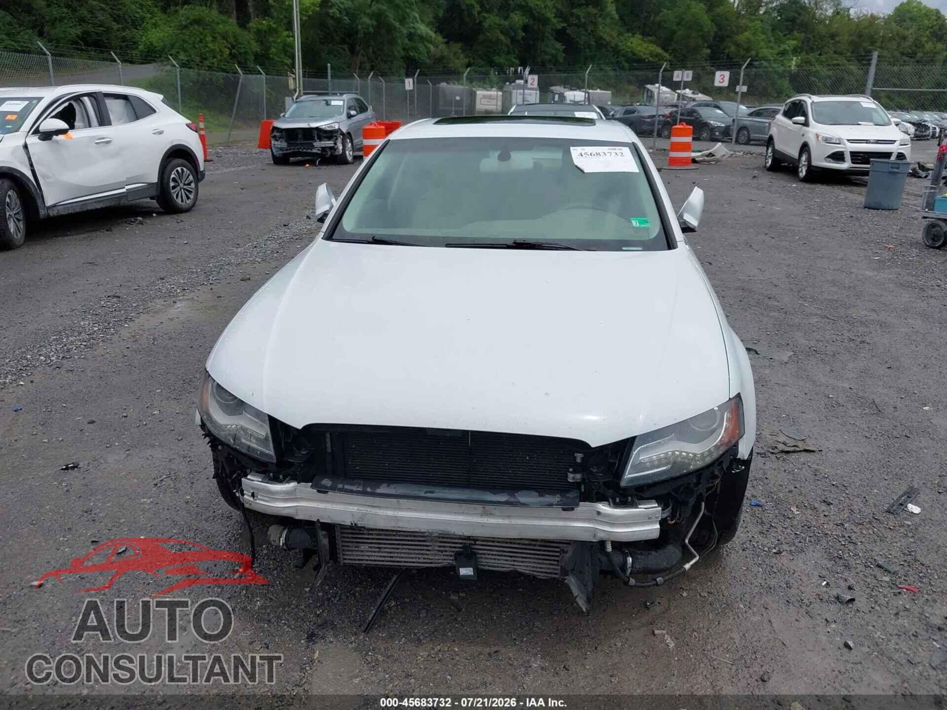 AUDI A4 2012 - WAUBFAFL3CA117534