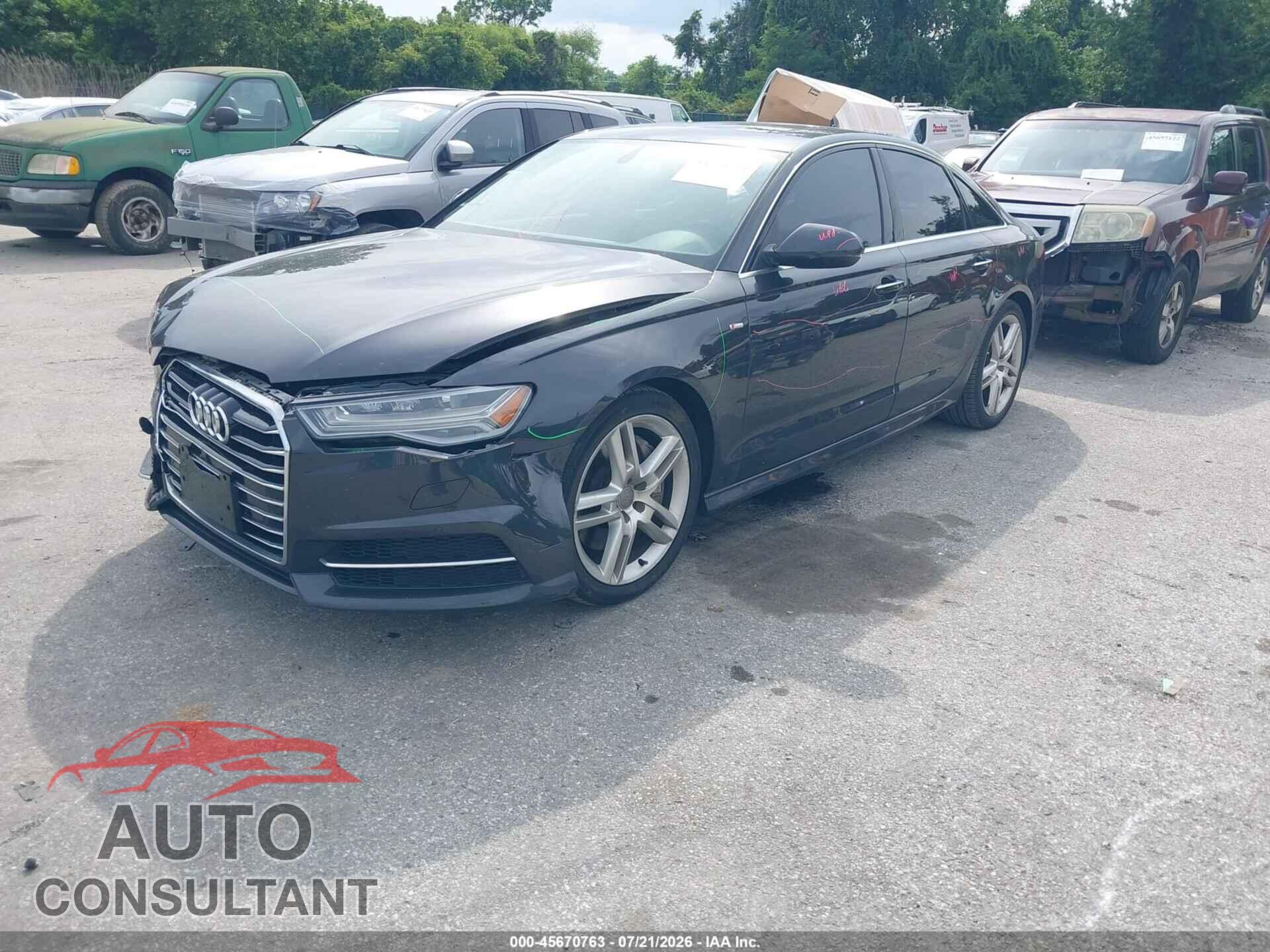 AUDI A6 2016 - WAUGFAFC8GN132051