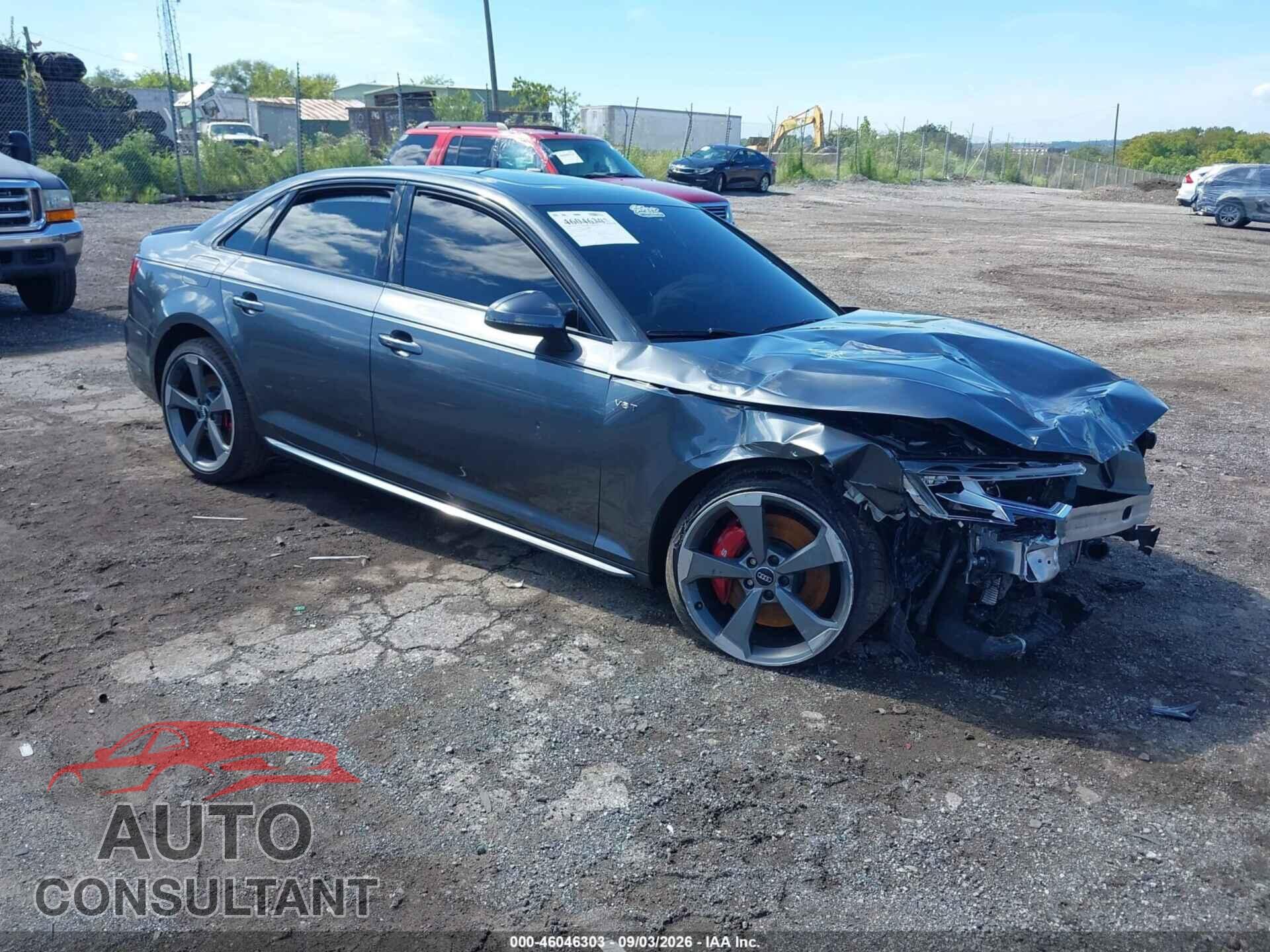 AUDI S4 2018 - WAUB4AF47JA009820