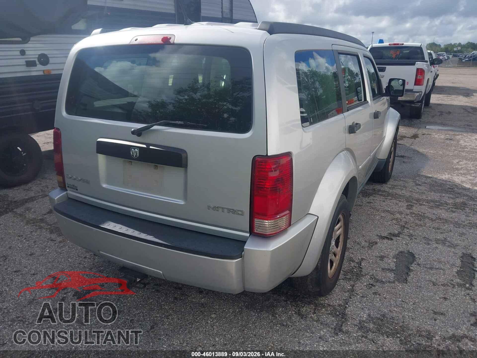 DODGE NITRO 2011 - 1D4PT2GK8BW510091
