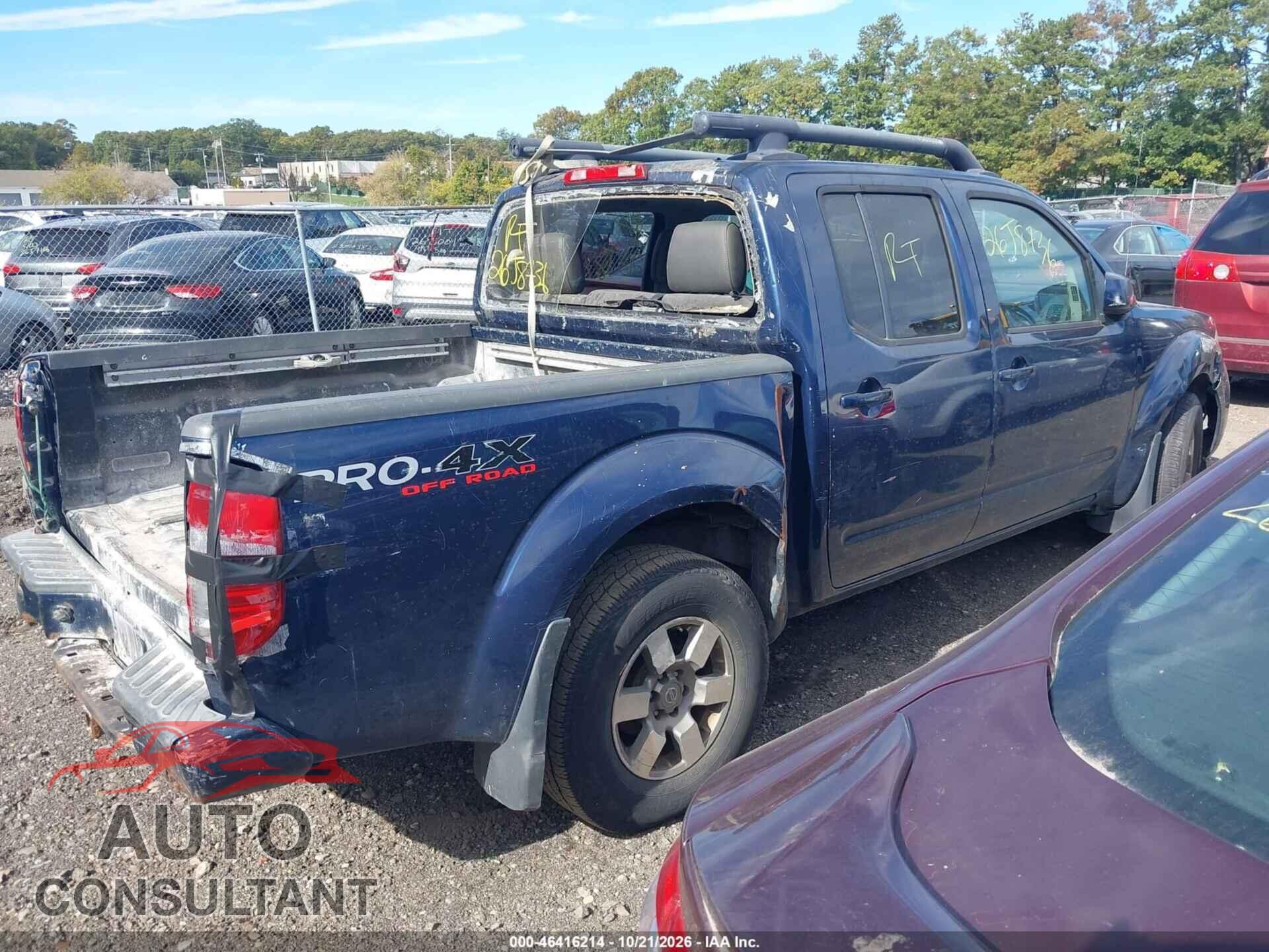 NISSAN FRONTIER 2011 - 1N6AD0EV4BC425541