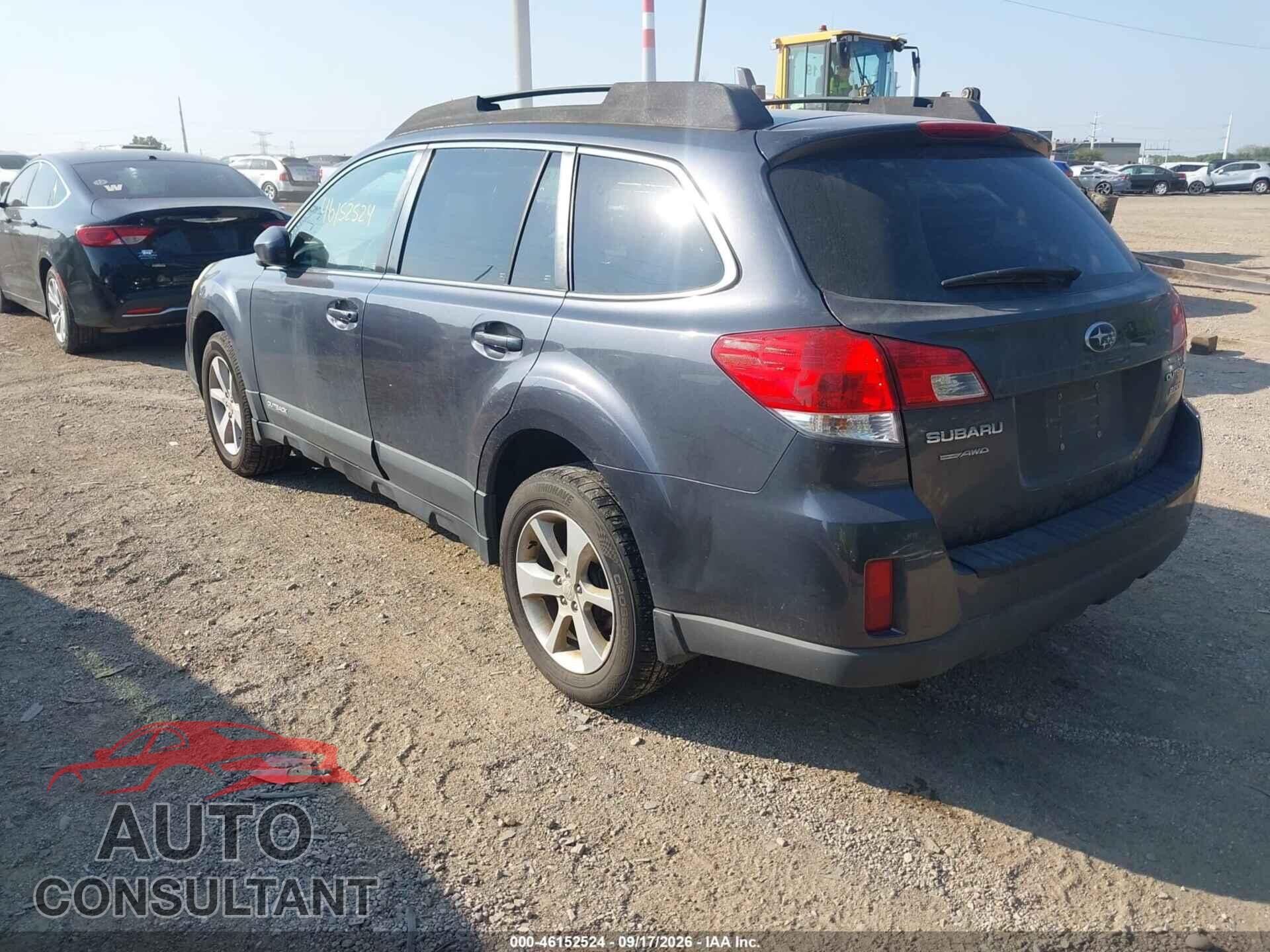 SUBARU OUTBACK 2013 - 4S4BRBCC0D3209495