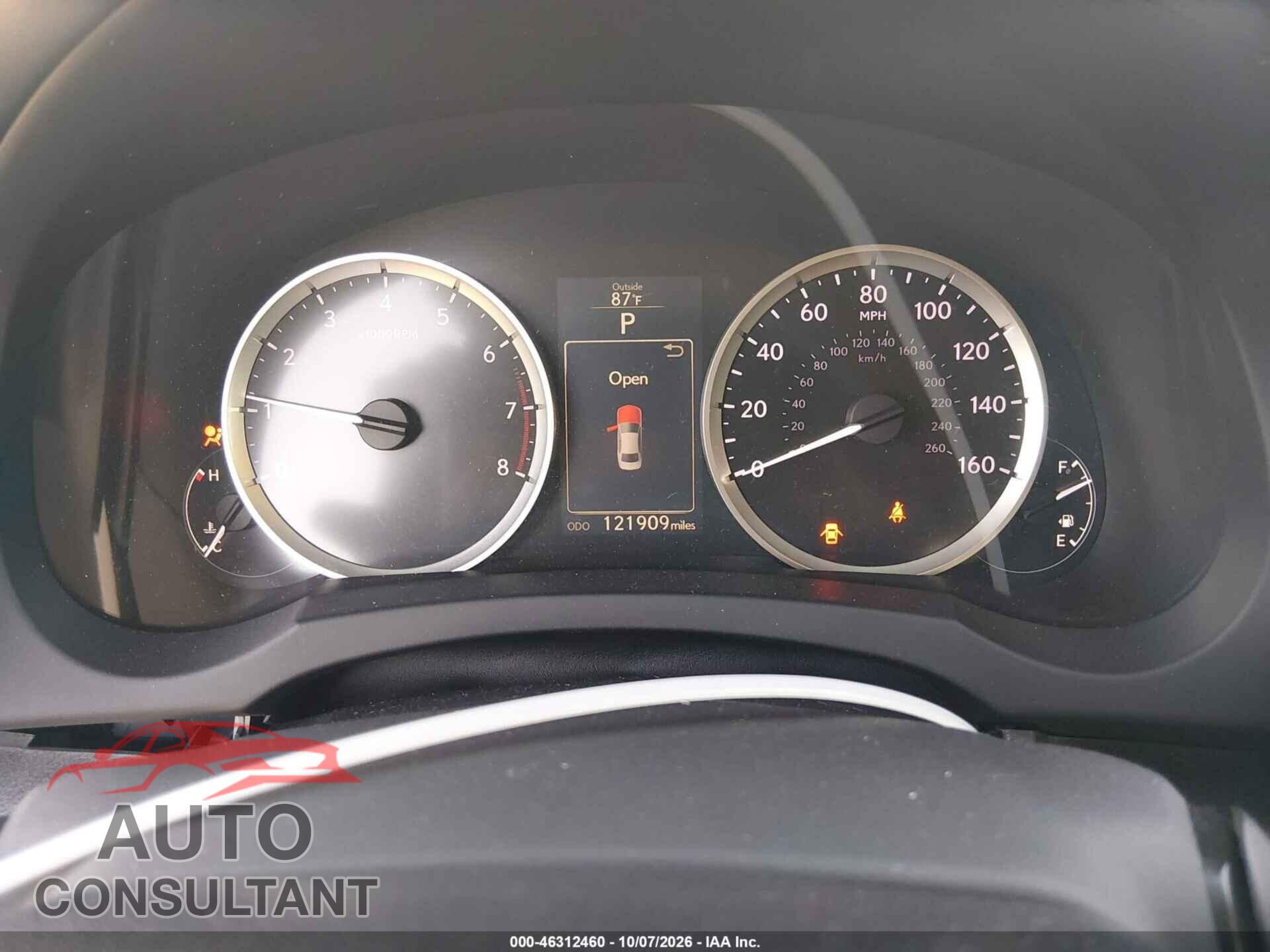 LEXUS IS 250 2014 - JTHBF1D28E5030073