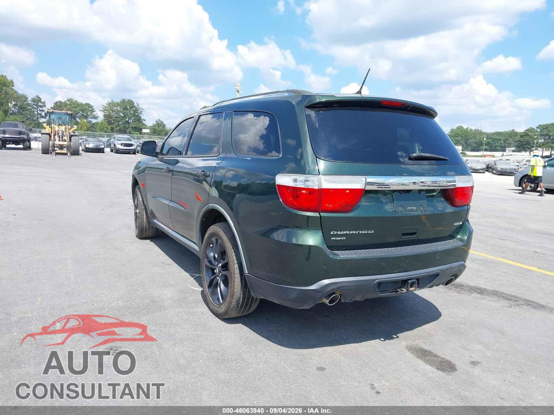 DODGE DURANGO 2011 - 1D4SE4GT0BC594224