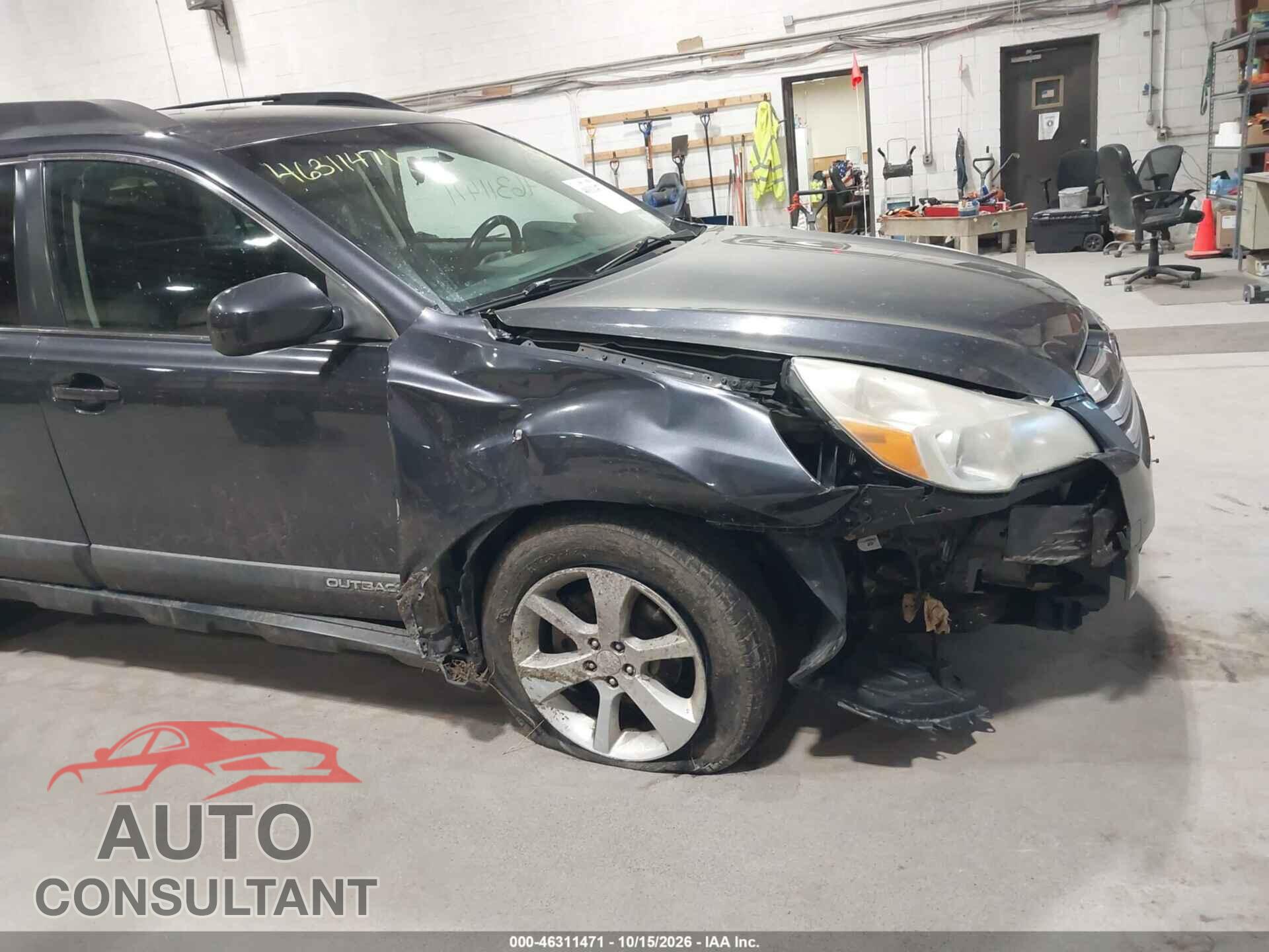 SUBARU OUTBACK 2013 - 4S4BRBCC7D3315362