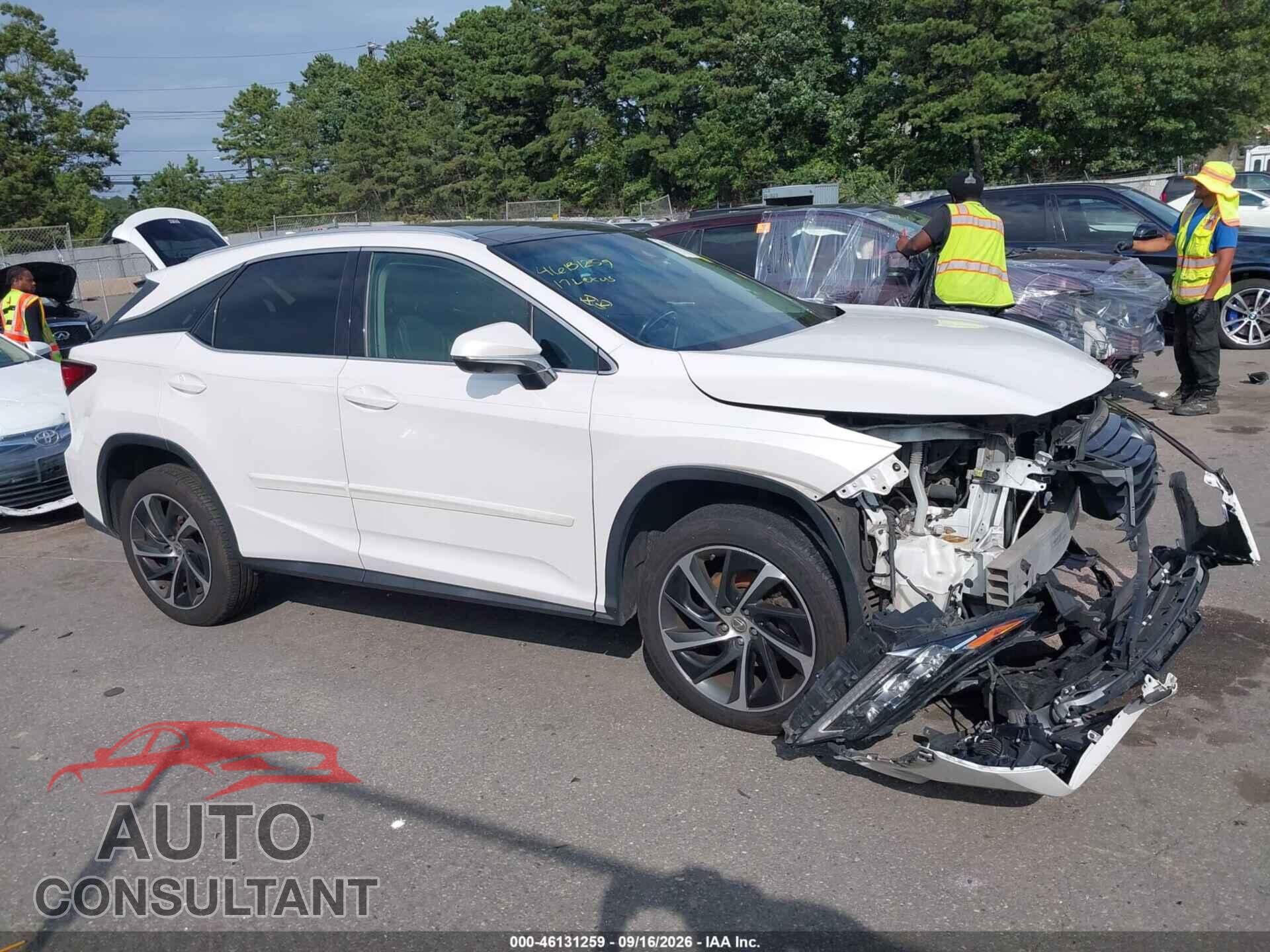 LEXUS RX 350 2017 - 2T2BZMCA2HC072132