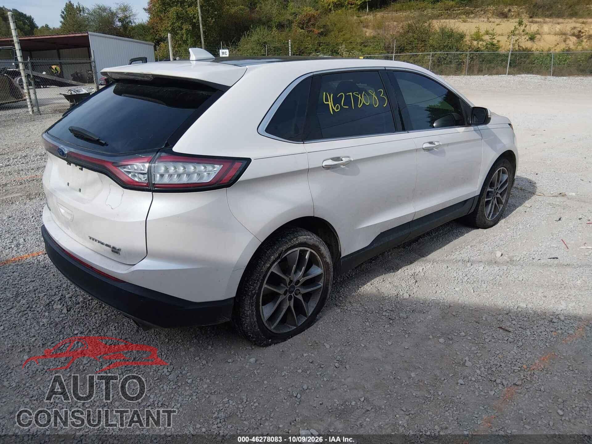 FORD EDGE 2017 - 2FMPK4K87HBB55671
