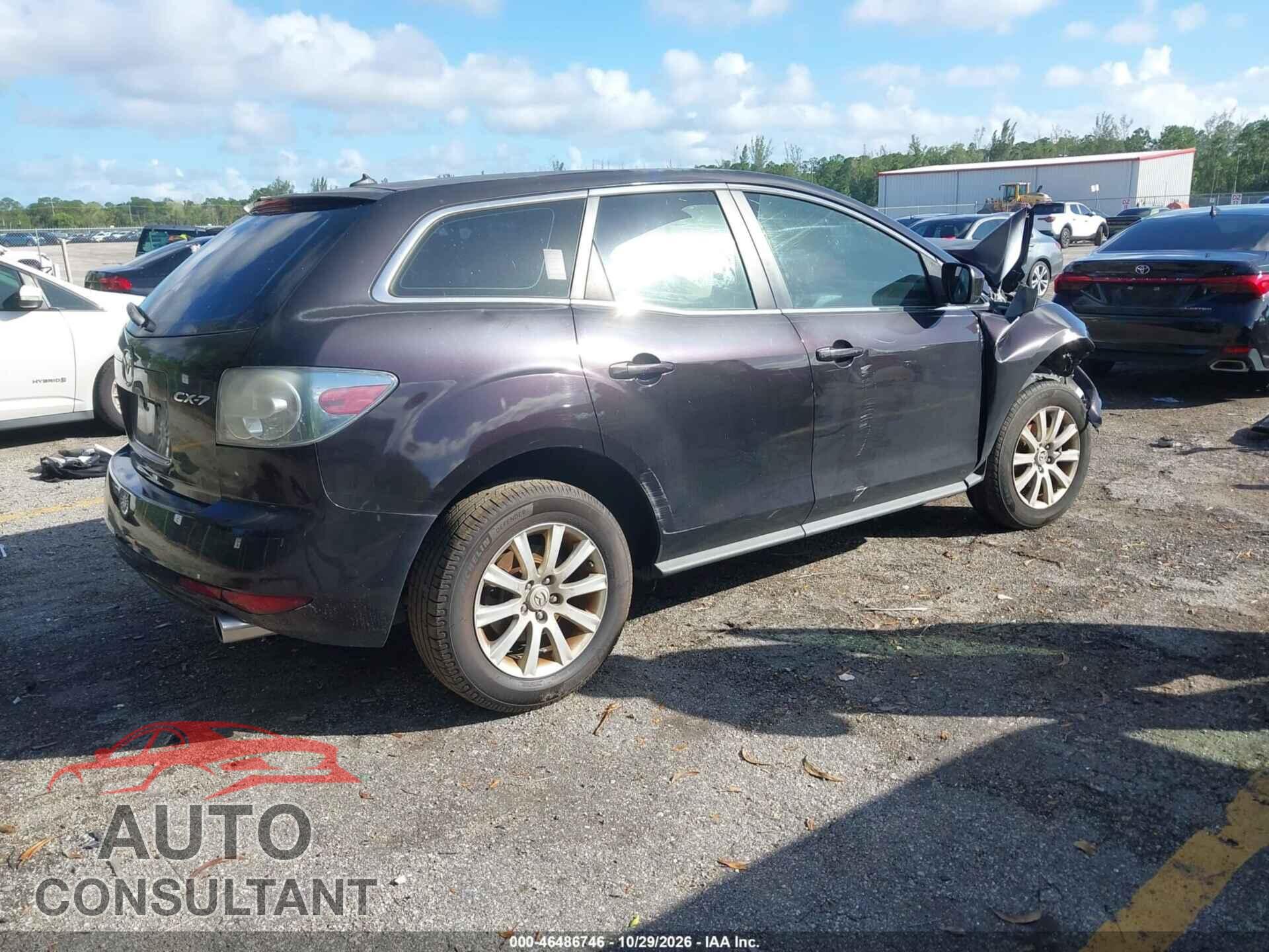 MAZDA CX-7 2011 - JM3ER2A52B0378333