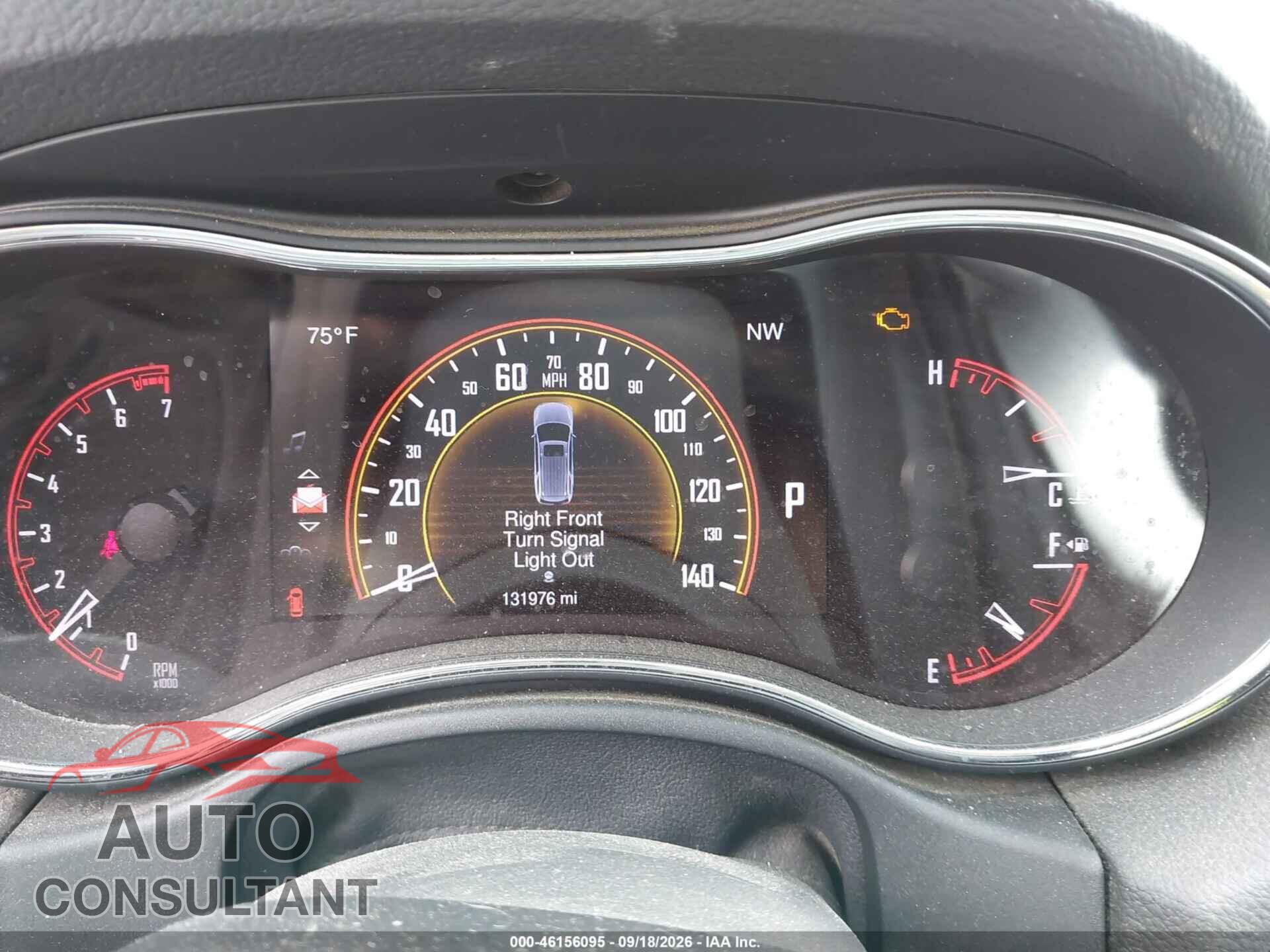 DODGE DURANGO 2015 - 1C4RDJAG4FC202960