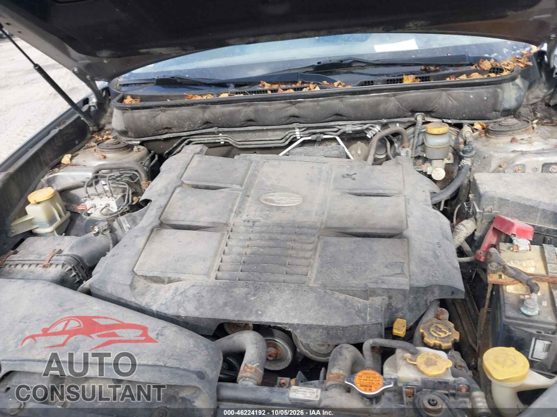 SUBARU OUTBACK 2011 - 4S4DRDKC4B2383103