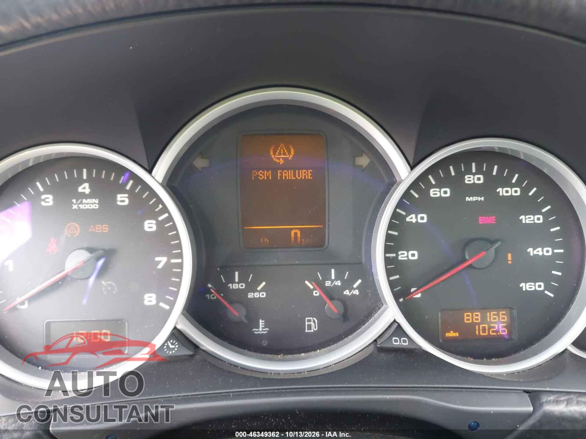 PORSCHE CAYENNE 2010 - WP1AD2AP2ALA60456