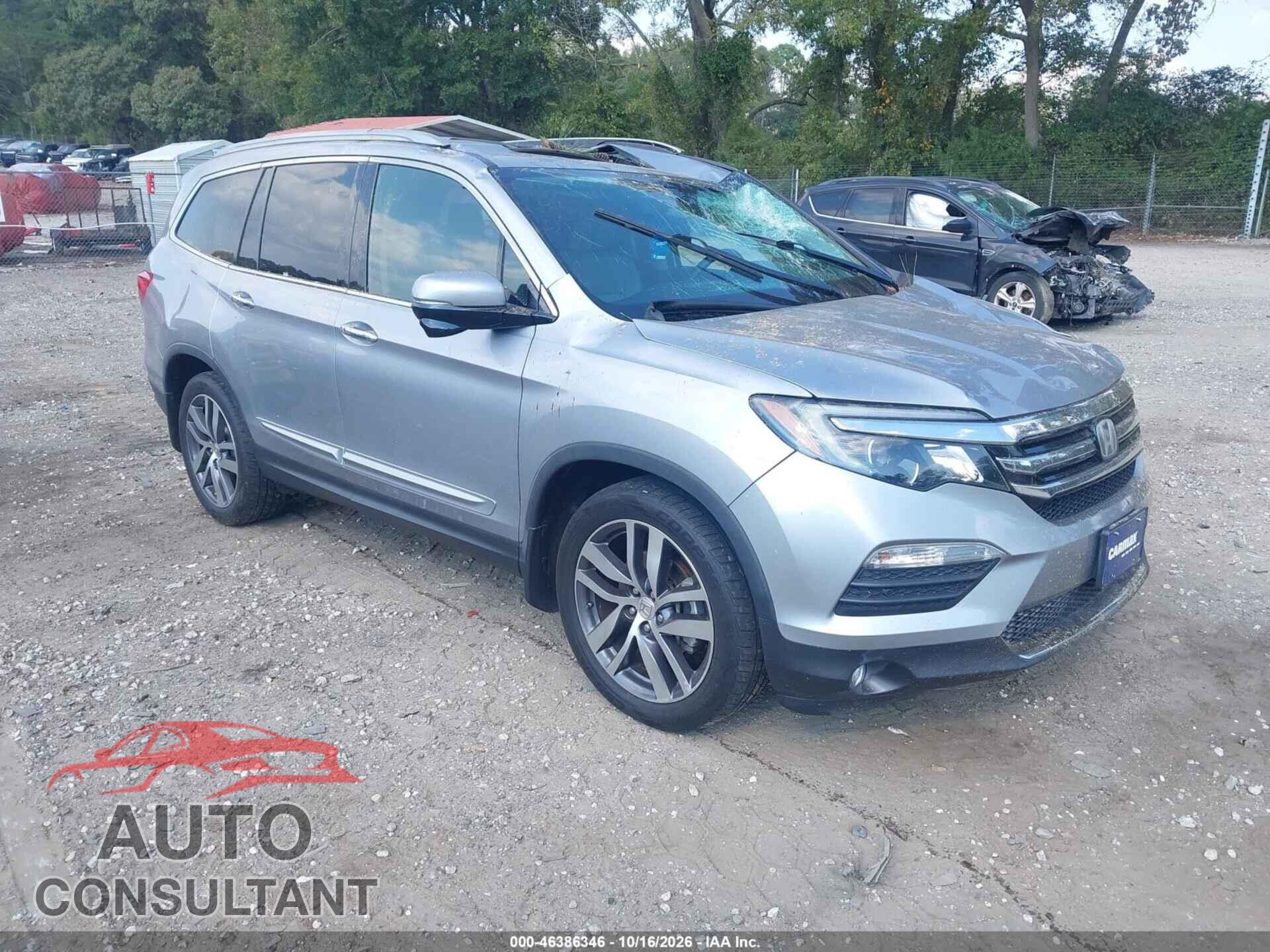 HONDA PILOT 2017 - 5FNYF5H90HB008100