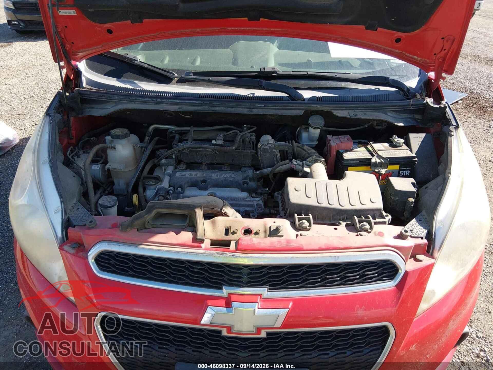 CHEVROLET SPARK 2015 - KL8CD6S99FC796599