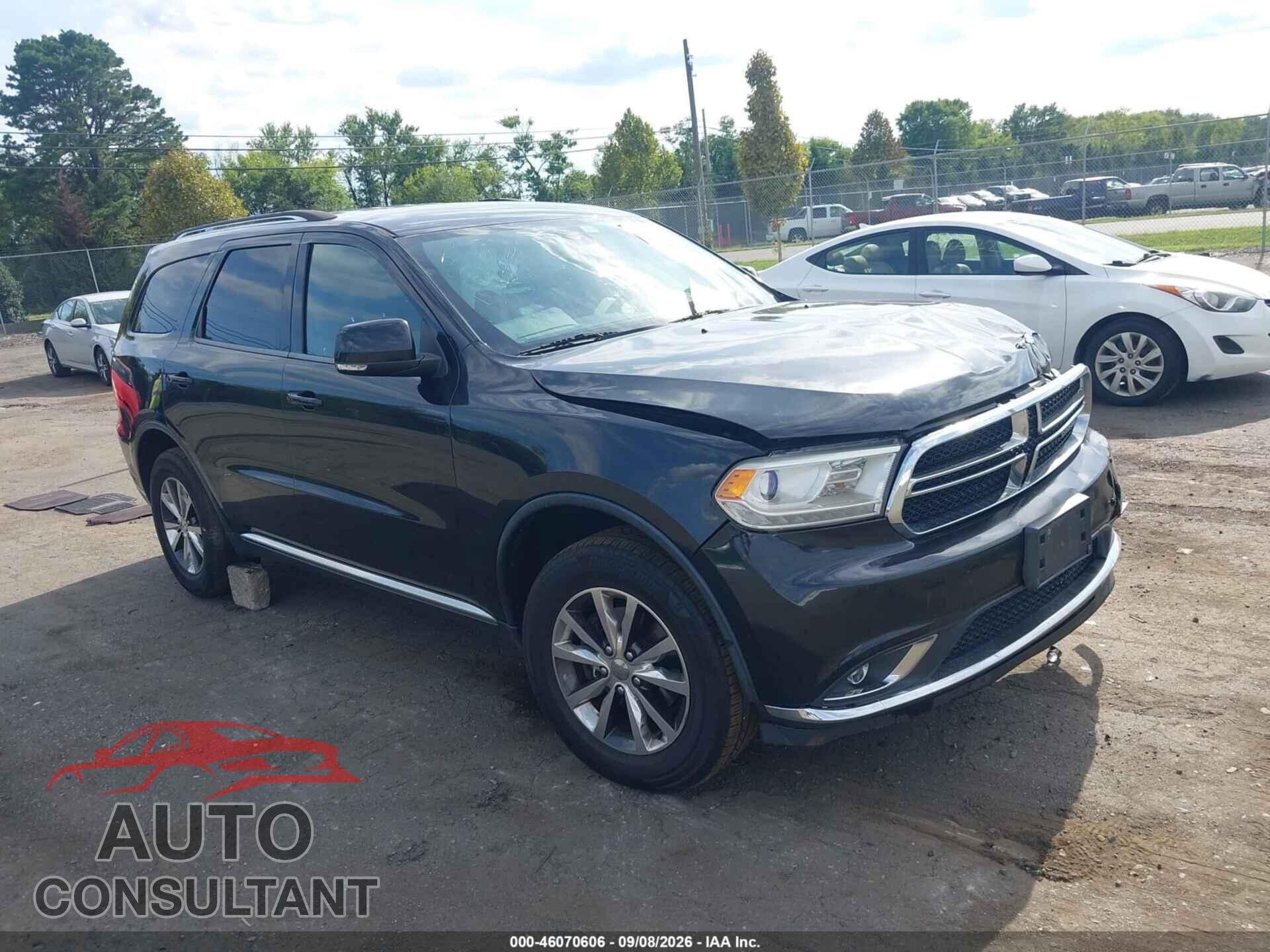 DODGE DURANGO 2016 - 1C4RDJDG4GC375083