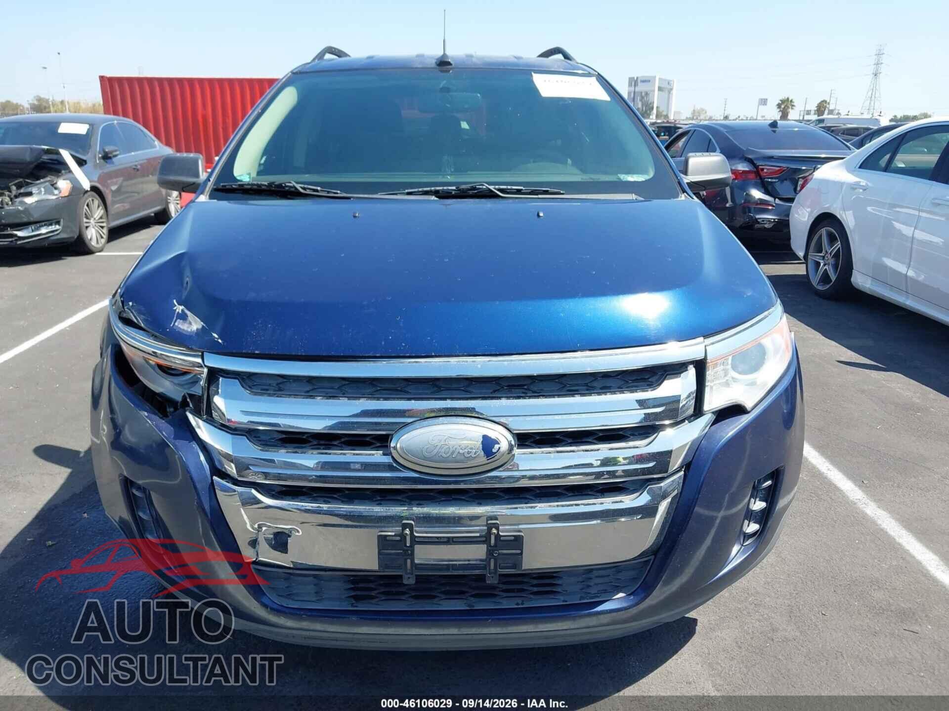 FORD EDGE 2012 - 2FMDK3GC4CBA62495