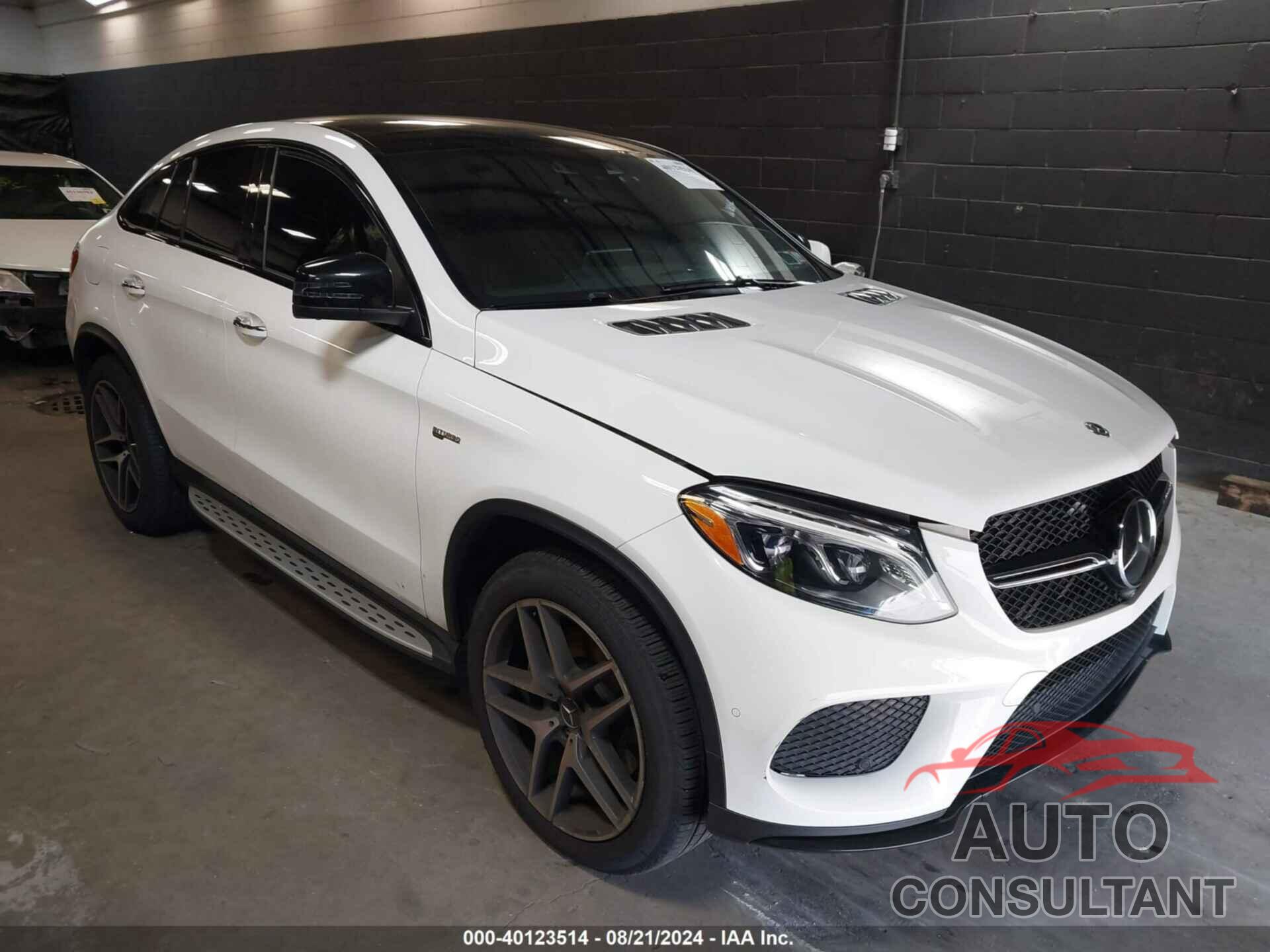 MERCEDES-BENZ AMG GLE 43 COUPE 2019 - 4JGED6EB5KA133109