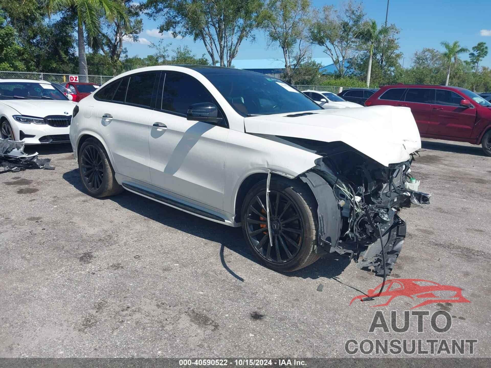 MERCEDES-BENZ AMG GLE 43 COUPE 2019 - 4JGED6EB4KA142092