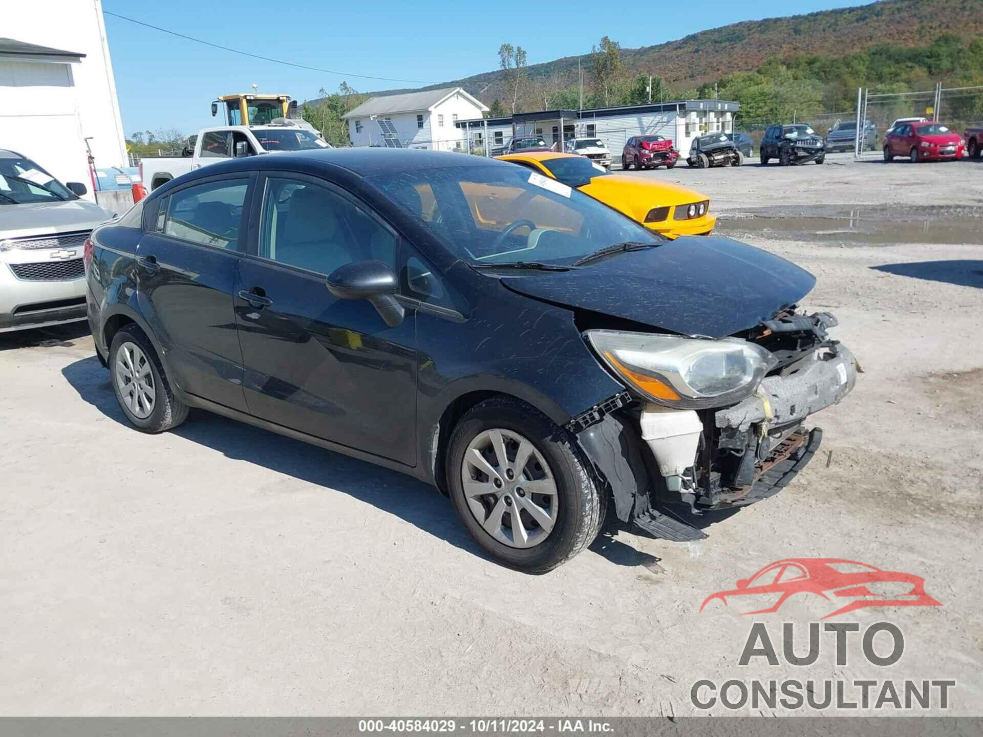 KIA RIO 2013 - KNADM4A30D6297339