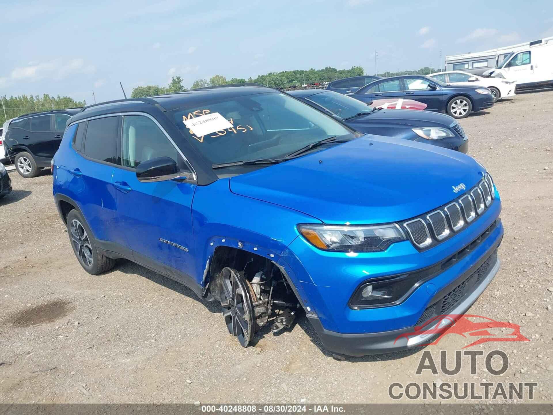 JEEP COMPASS 2022 - 3C4NJDCB6NT160451