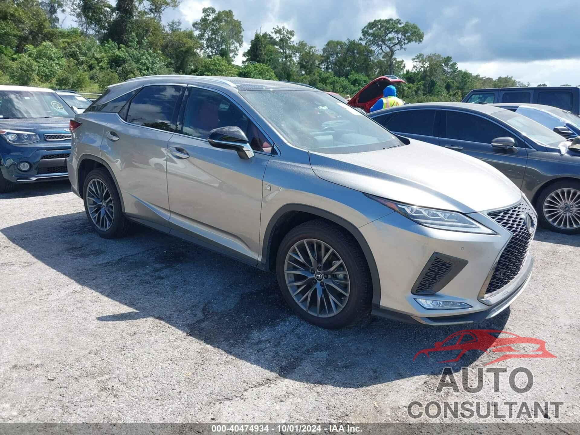 LEXUS RX 2020 - 2T2YZMDAXLC212414