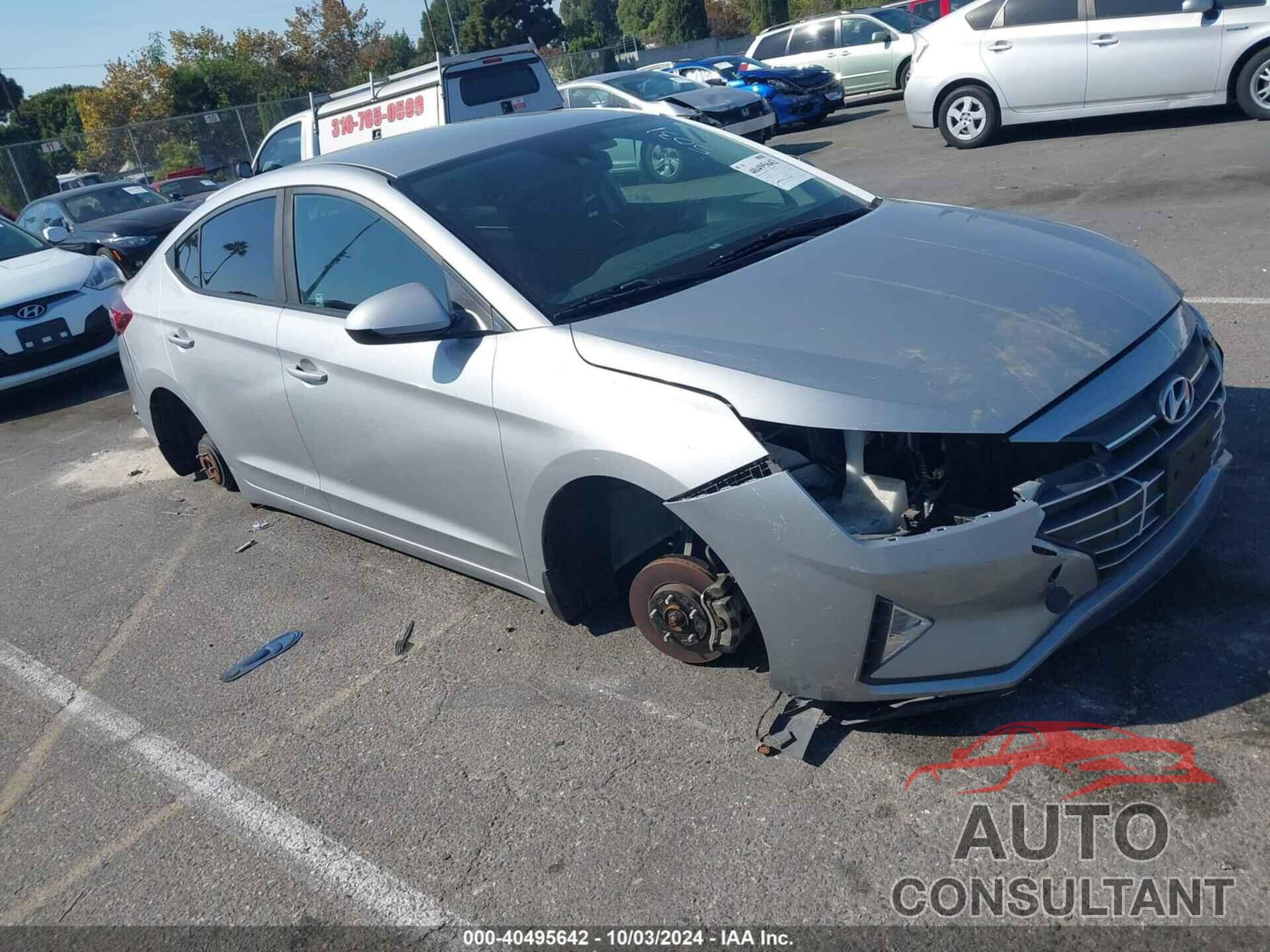 HYUNDAI ELANTRA 2020 - KMHD74LF6LU085892