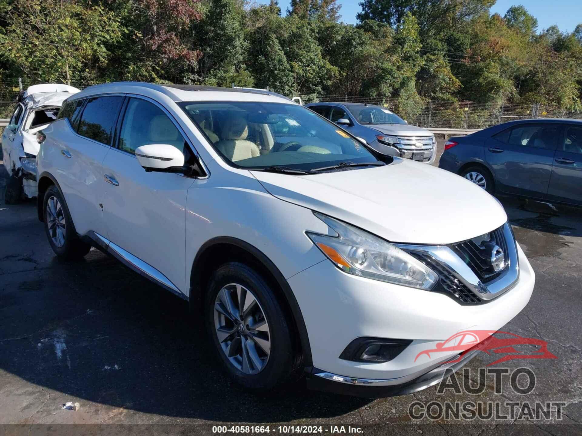 NISSAN MURANO 2016 - 5N1AZ2MG4GN119966