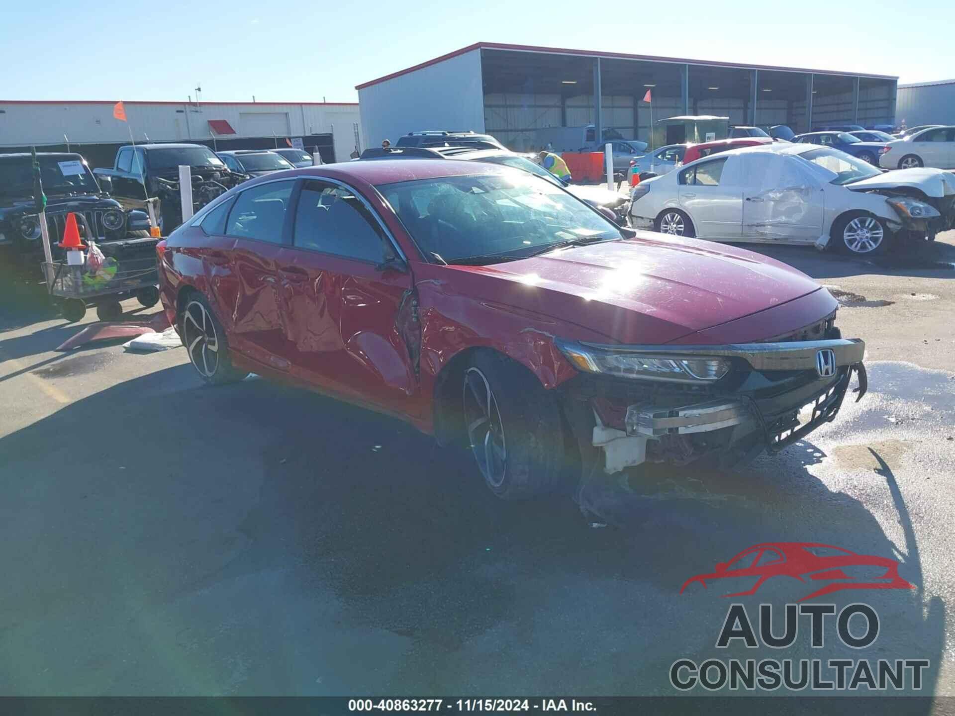 HONDA ACCORD 2018 - 1HGCV1F38JA134175