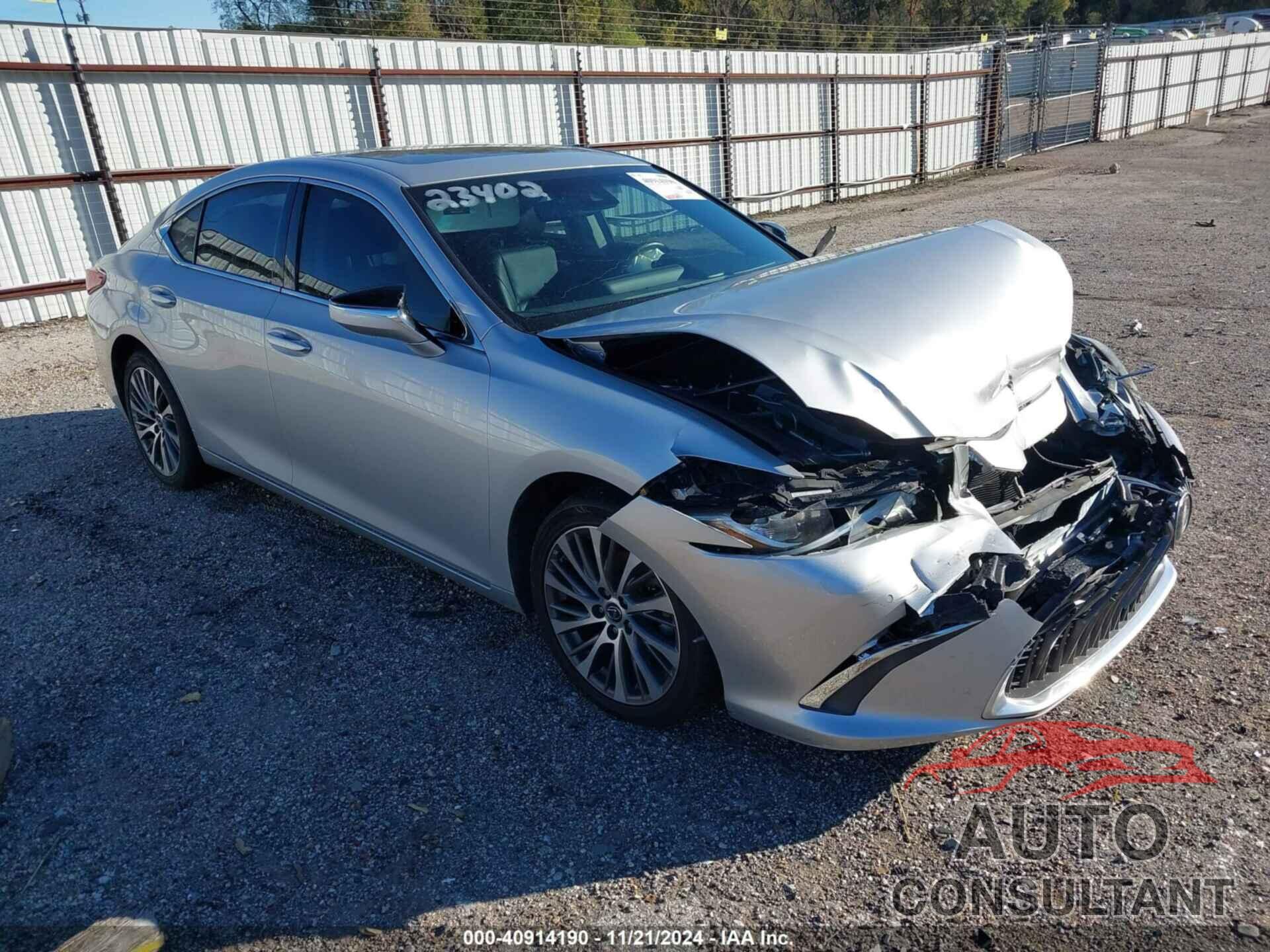 LEXUS ES 350 2019 - 58ABZ1B12KU027517