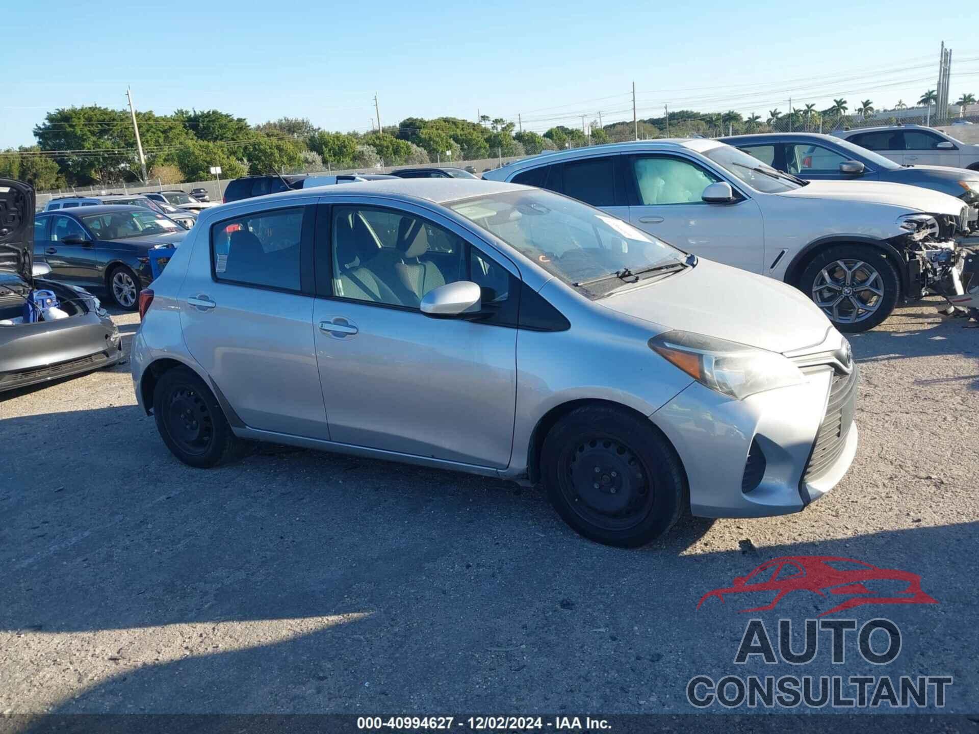 TOYOTA YARIS 2017 - VNKKTUD33HA073310