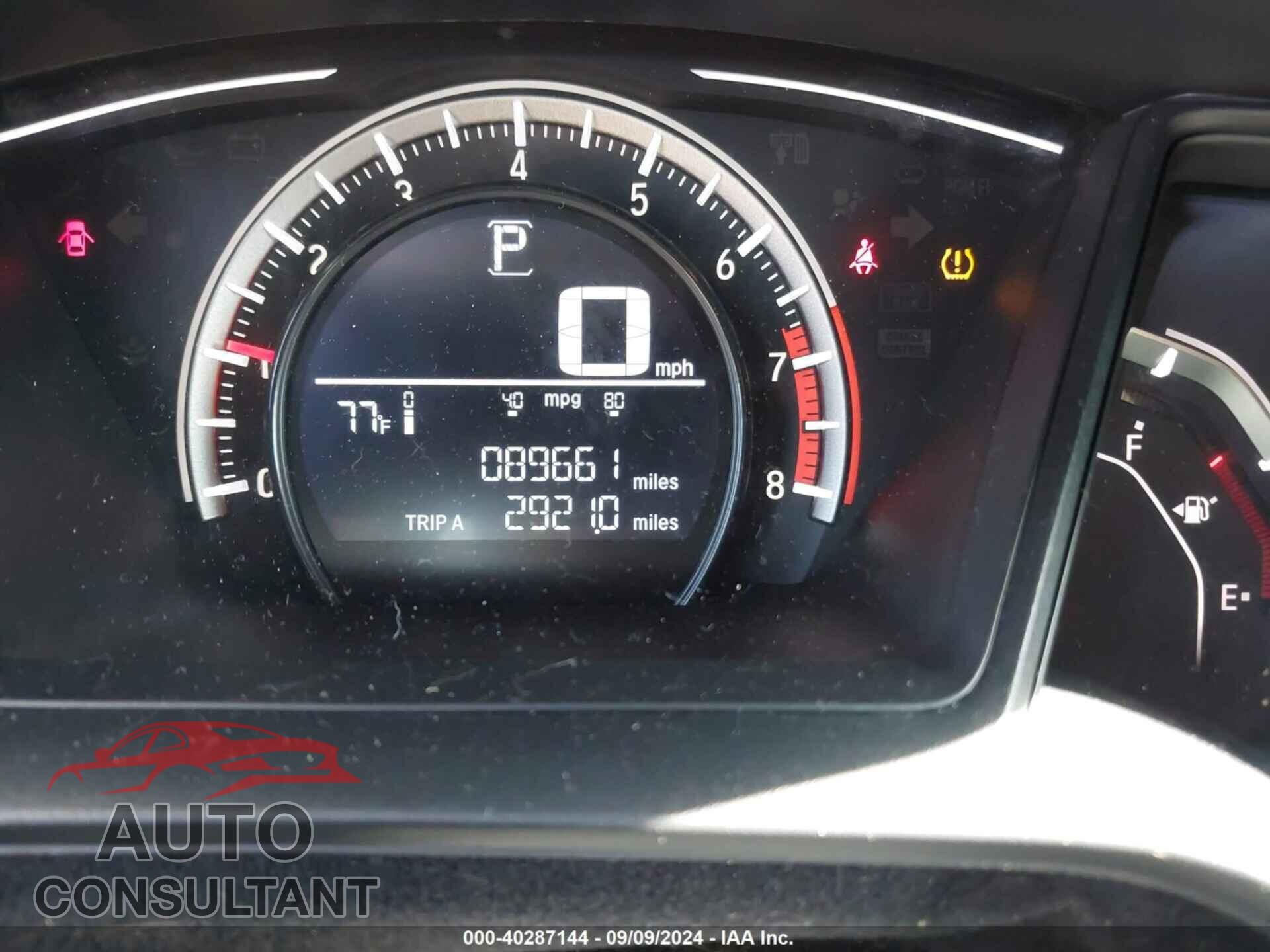 HONDA CIVIC 2017 - 2HGFC2F58HH520875