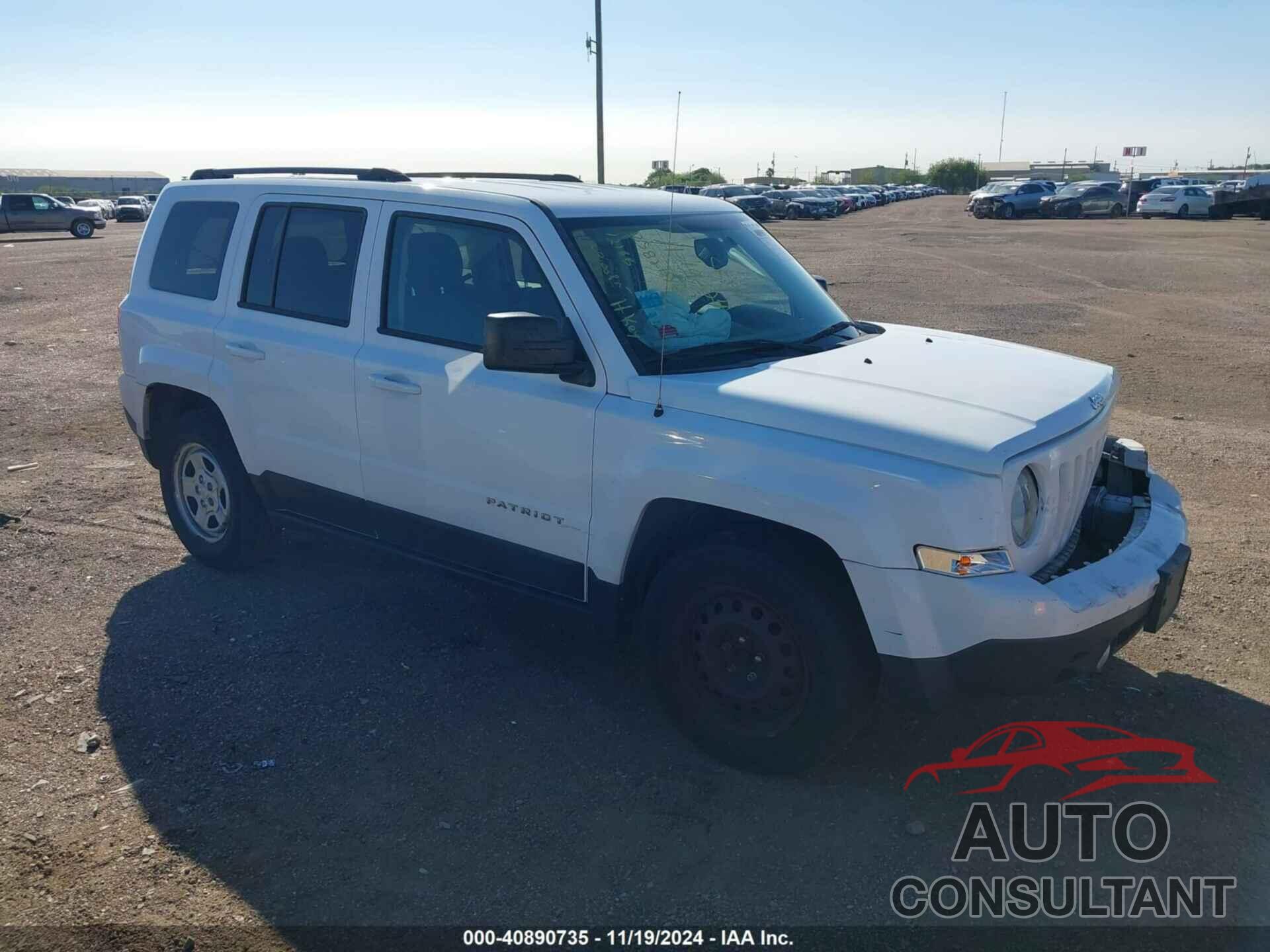 JEEP PATRIOT 2017 - 1C4NJPBA9HD116299