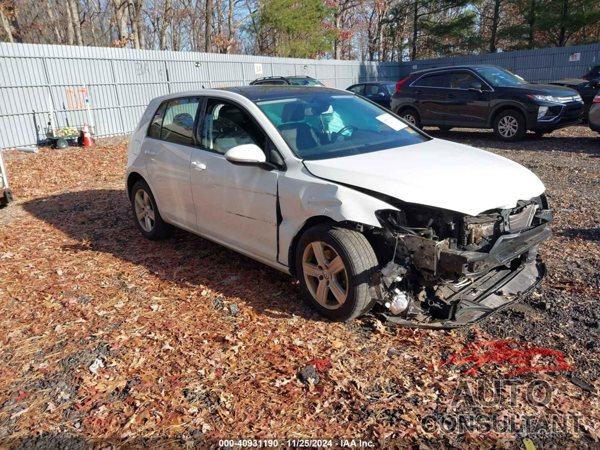 VOLKSWAGEN GOLF 2017 - 3VW217AU8HM010314