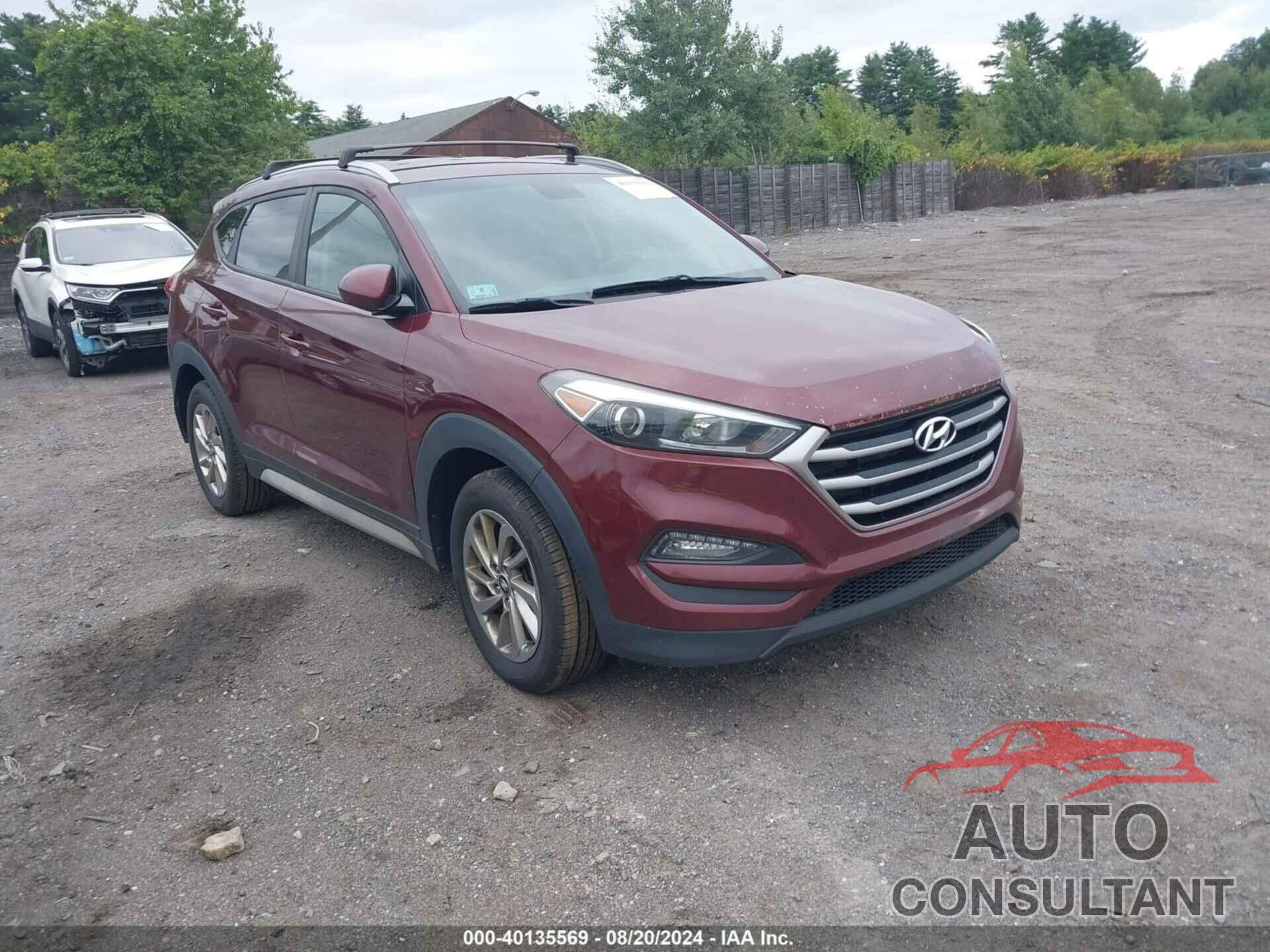 HYUNDAI TUCSON 2018 - KM8J3CA47JU626312