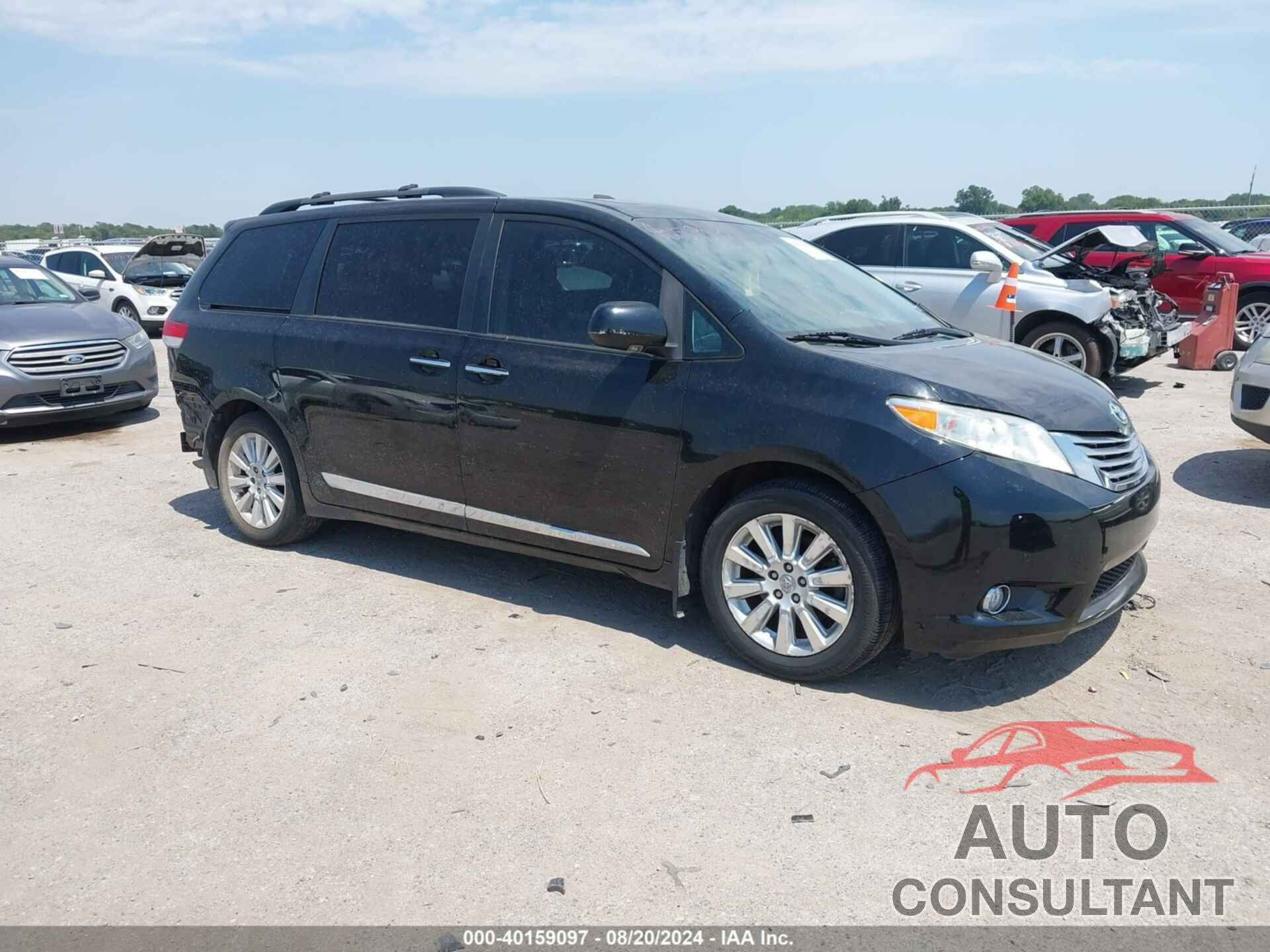 TOYOTA SIENNA 2011 - 5TDDK3DC1BS019285