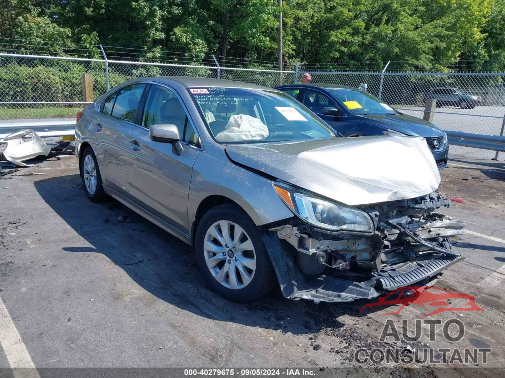 SUBARU LEGACY 2016 - 4S3BNAC67G3038947