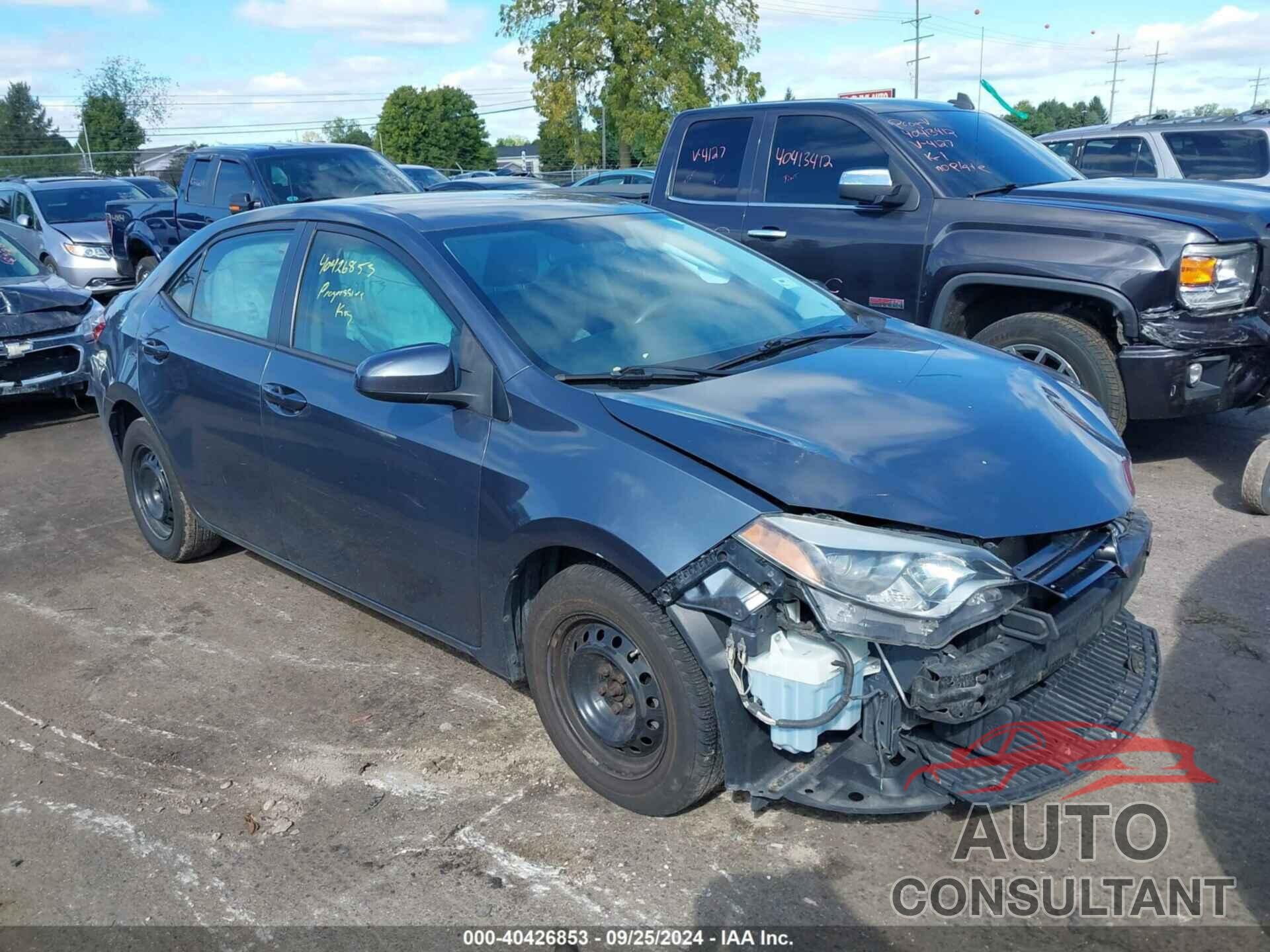 TOYOTA COROLLA 2014 - 2T1BPRHE8EC024259