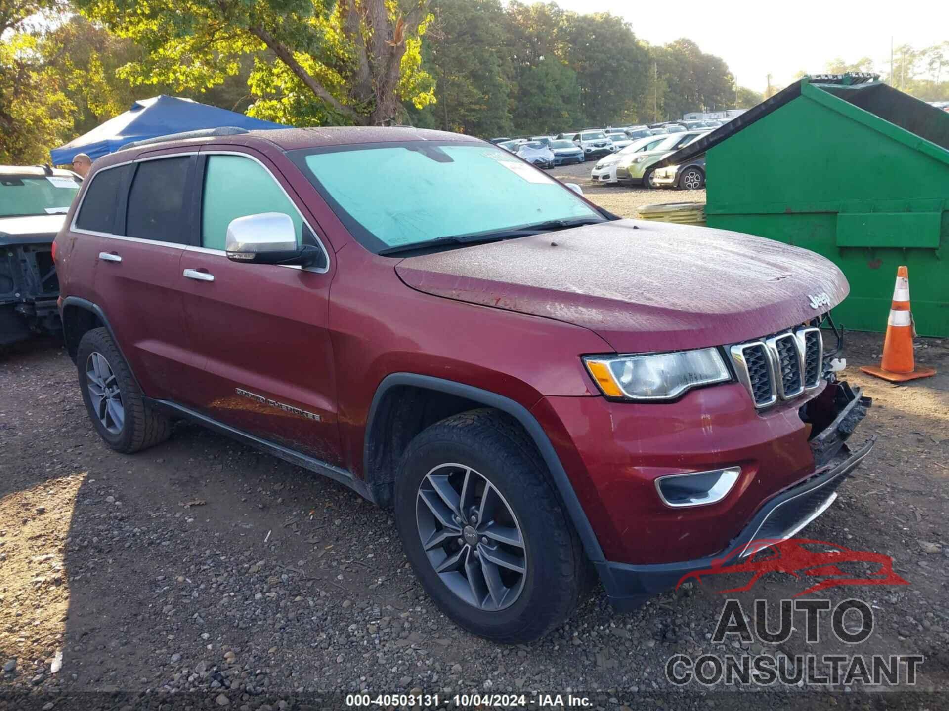 JEEP GRAND CHEROKEE 2017 - 1C4RJFBG7HC667315