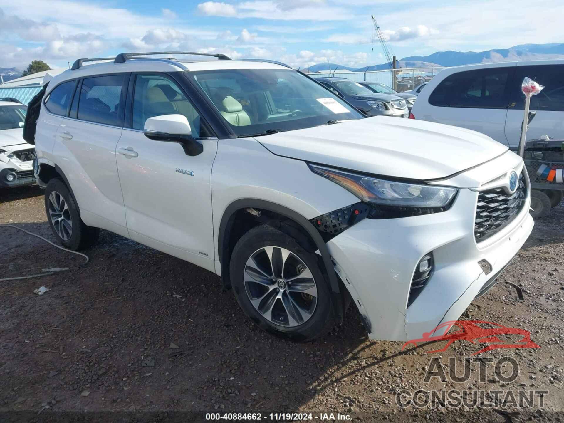 TOYOTA HIGHLANDER 2020 - 5TDHBRCH3LS500464