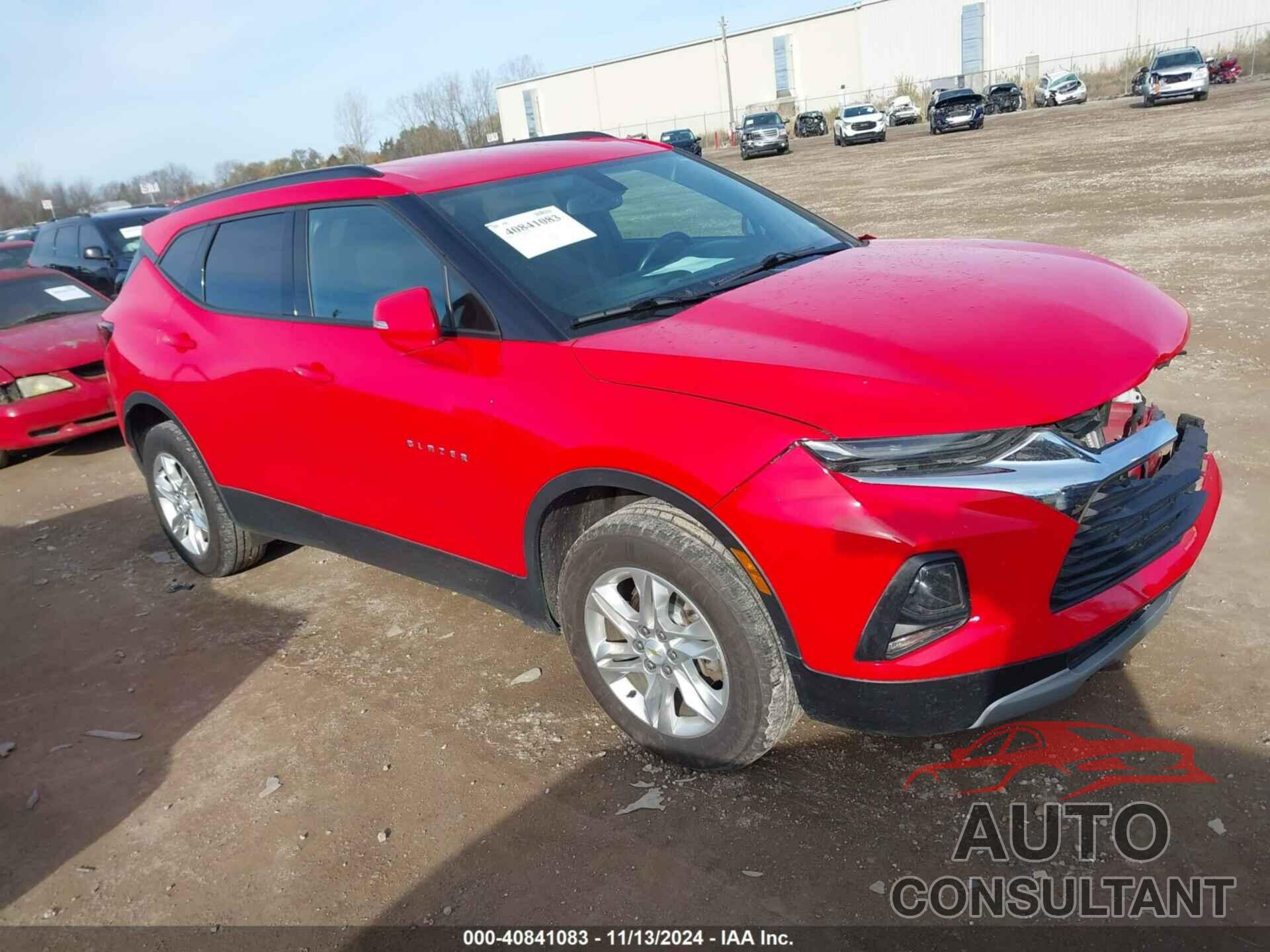 CHEVROLET BLAZER 2020 - 3GNKBCRS1LS707539